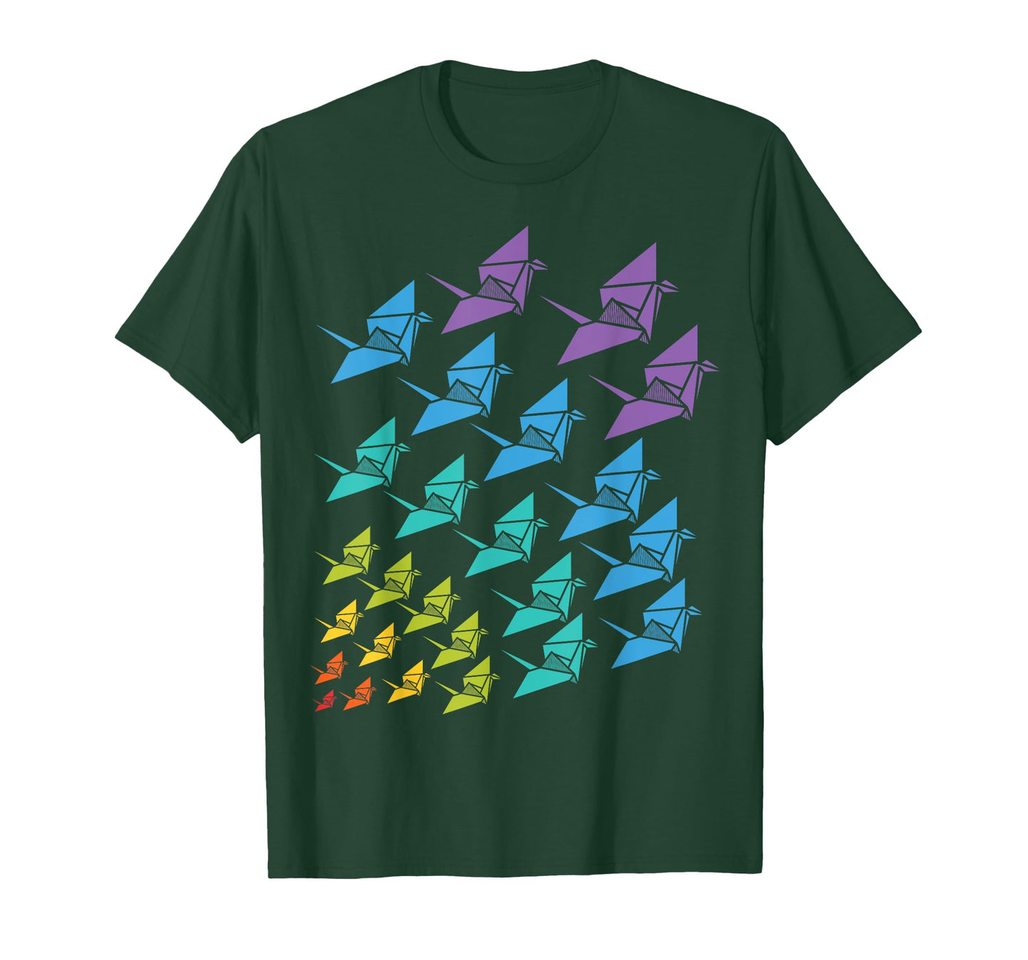Origami Cranes Japanese Origami Crane Craft T-Shirt