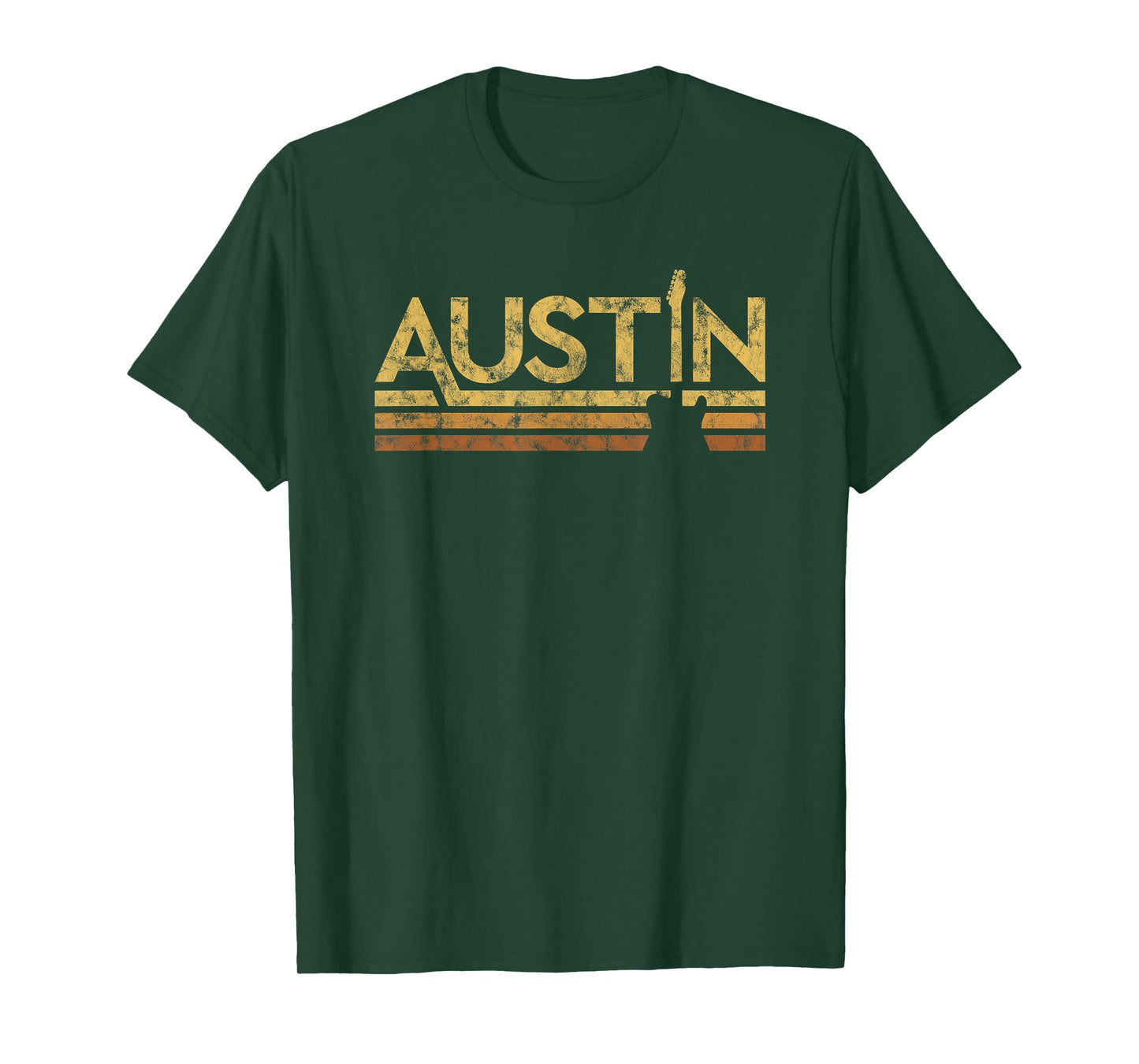 Retro Music Austins Texas T-Shirt