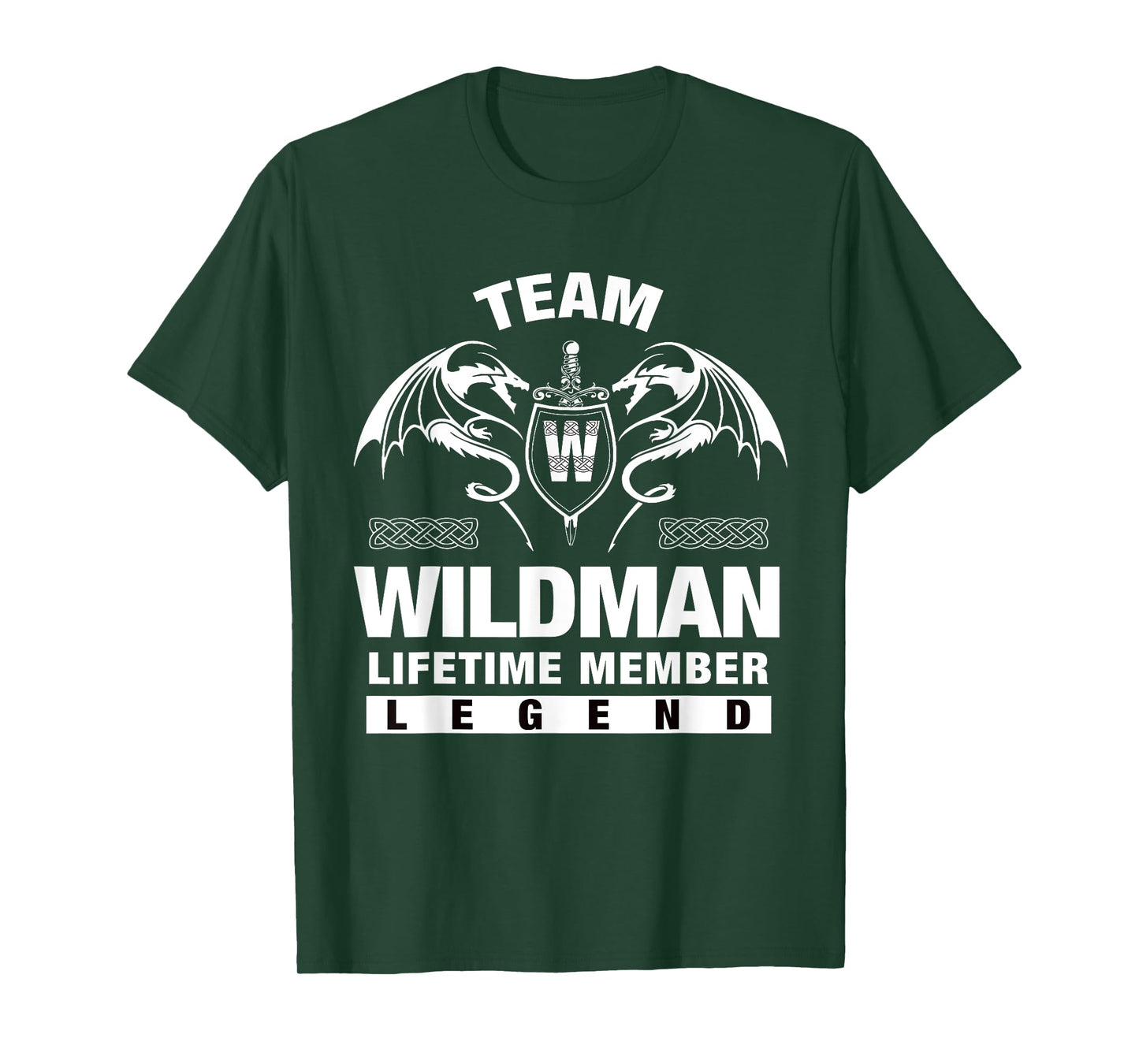 Team Wildman - Lifetime Member Gift T-Shirt