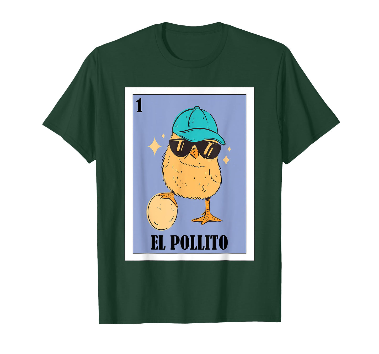 Funny Mexican Chick Design - El Pollito T-Shirt
