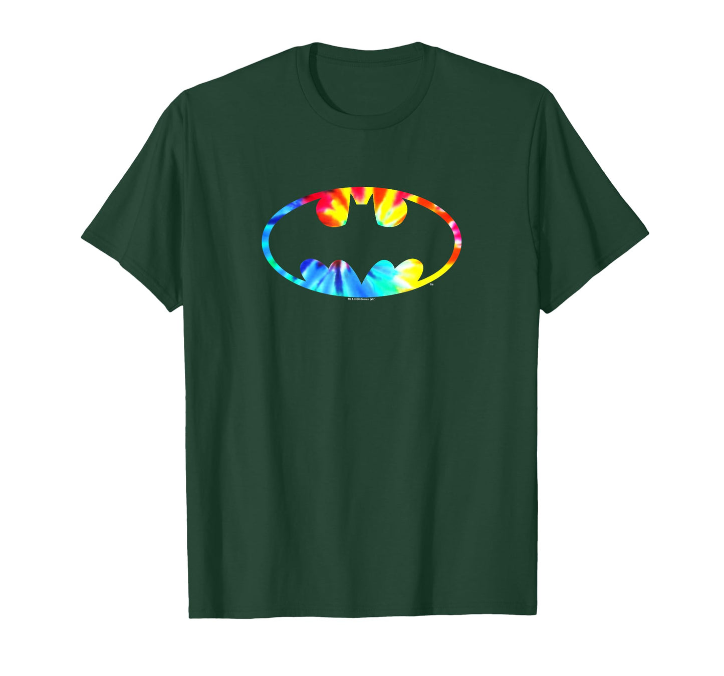 Batman Tie Dye Batman Logo T-Shirt