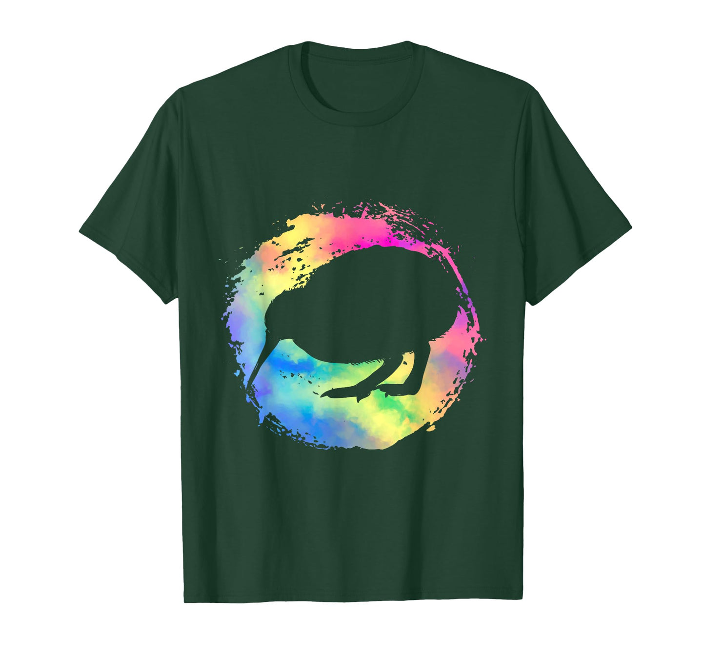 Colorful Kiwi Bird New Zealand T-Shirt