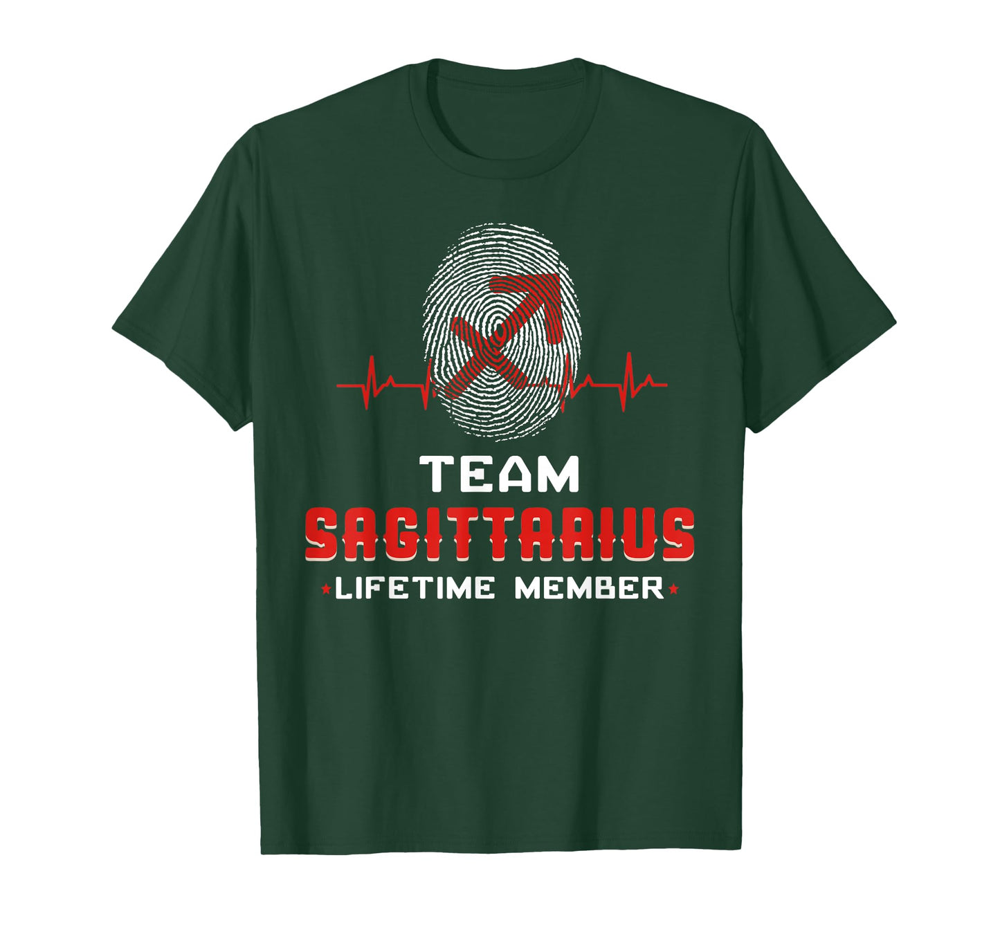 Team Sagittarius Lifetime Member Birthda Nov Dec Zodiac Sign T-Shirt