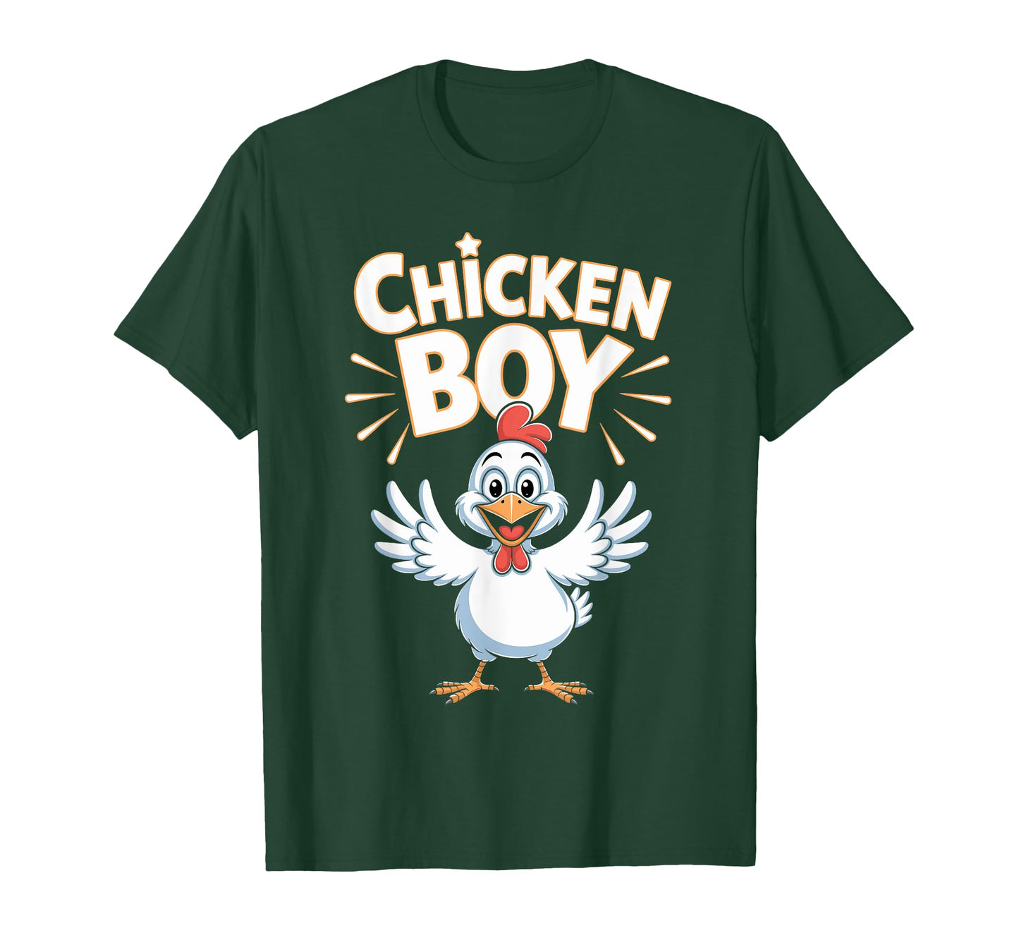 Chicken Boy | Childrens Chicken Apparel | Youth Kids Chicken T-Shirt