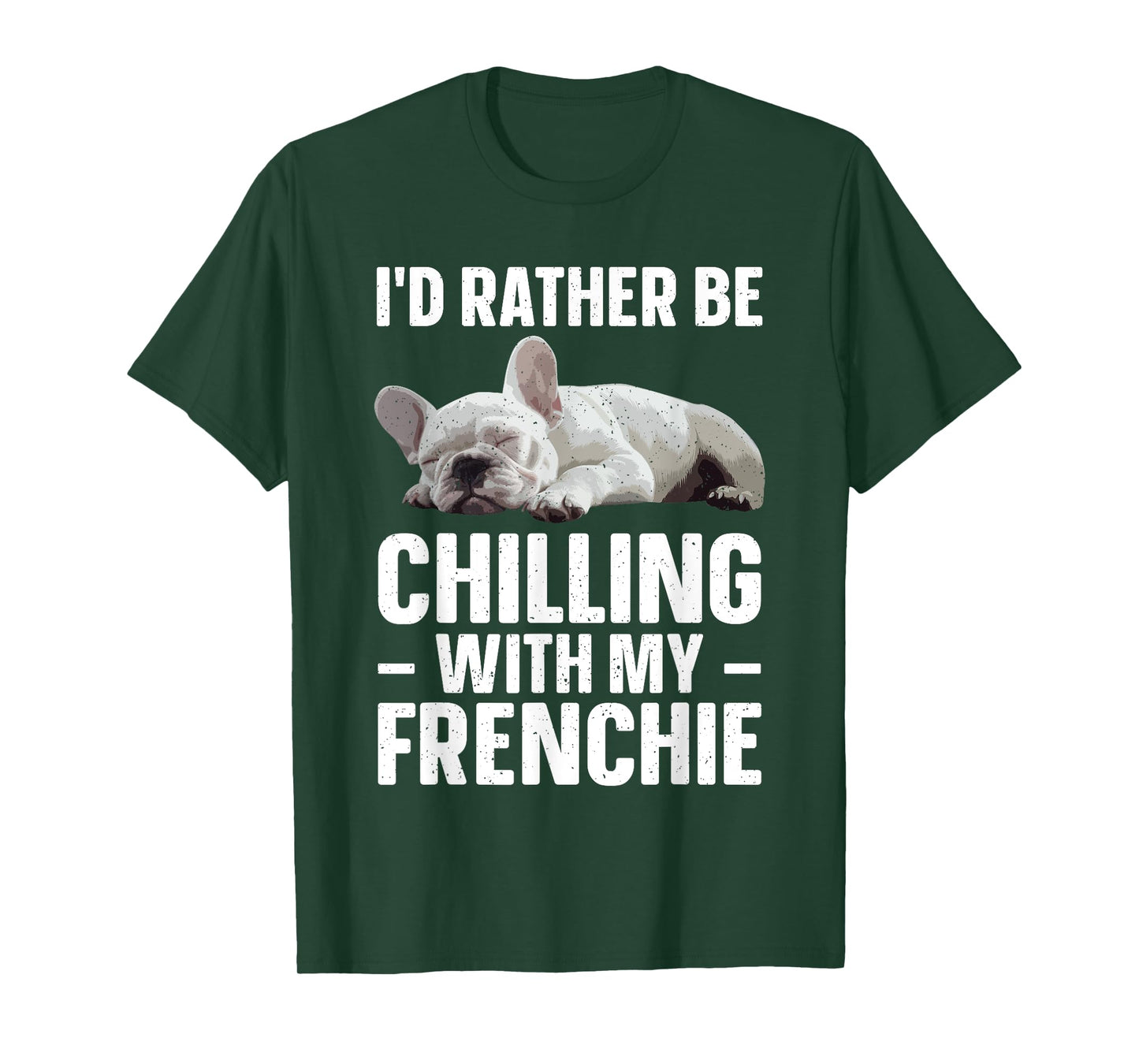 French Bulldog Art For Men Women French Bulldog Frenchie T-Shirt