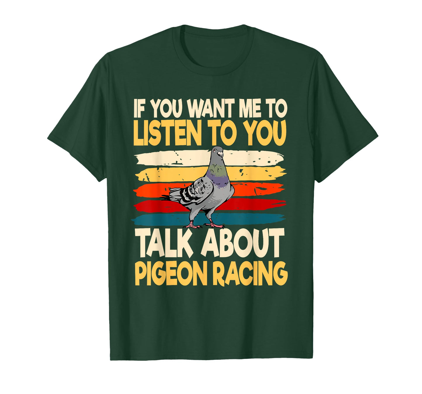 Pigeon Racing Breeder Retro Vintage T-Shirt