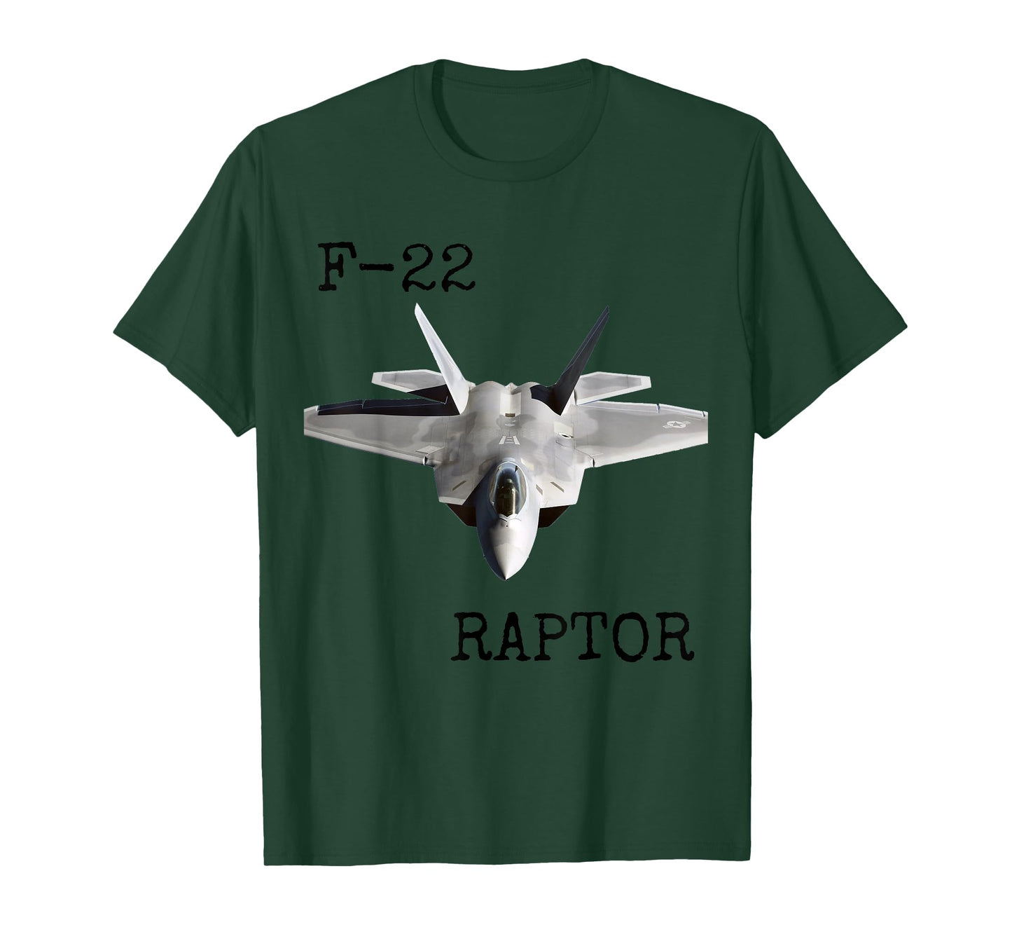 Air Force F-22 Raptor Fighter Jet Military Veteran T-Shirt T-Shirt