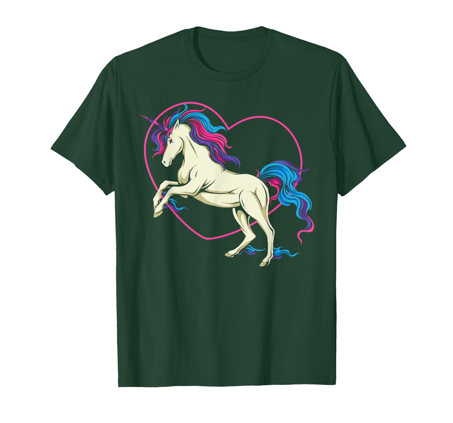 Bisexual Bi Pride Flag Unicorn T-Shirt