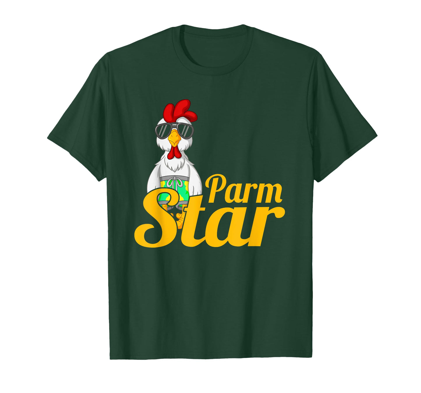 Parmstar funny chicken parm Parmigiana T-Shirt