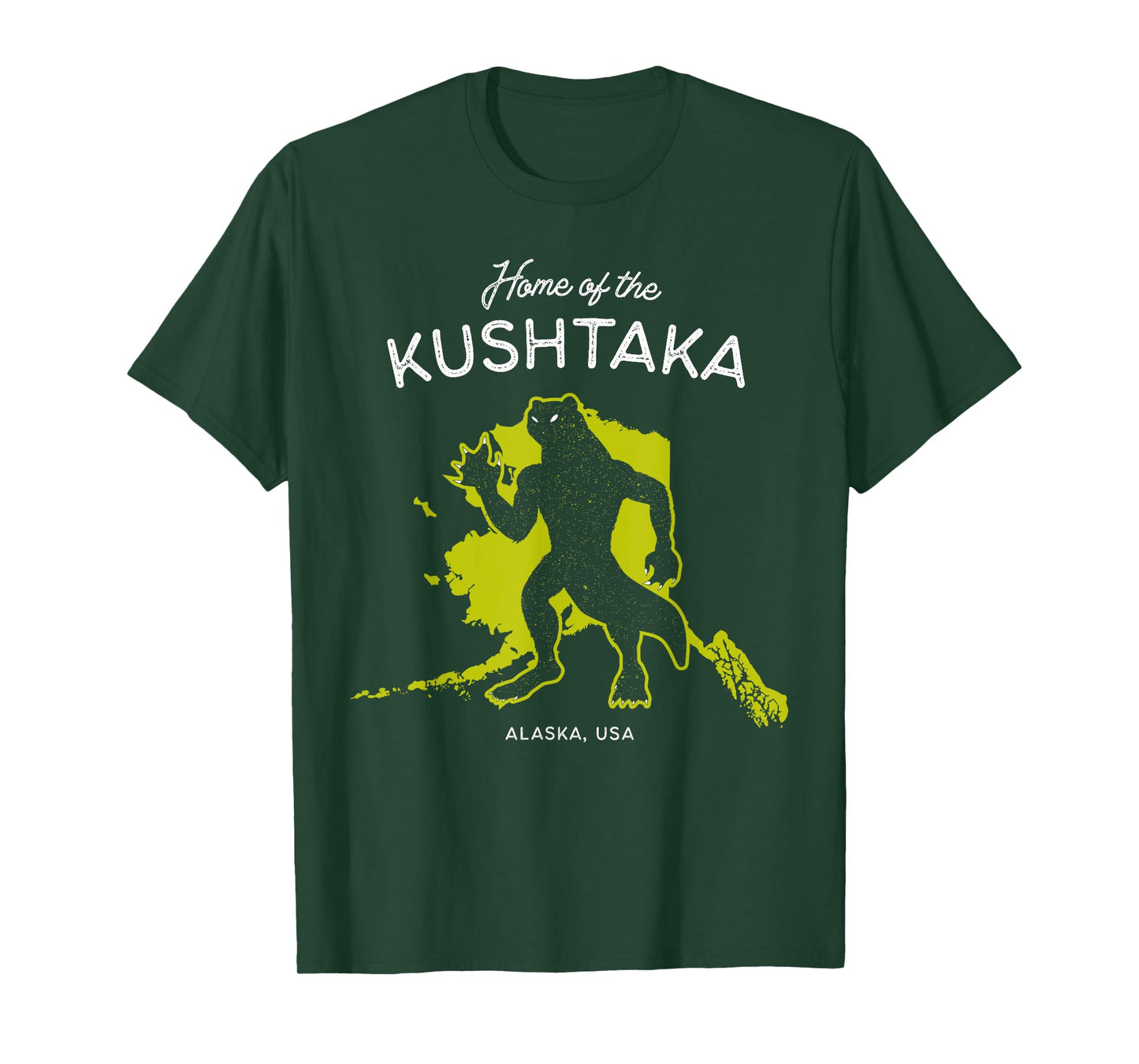 Home of the Kushtaka Otter Man - Alaska, USA Cryptid T-Shirt