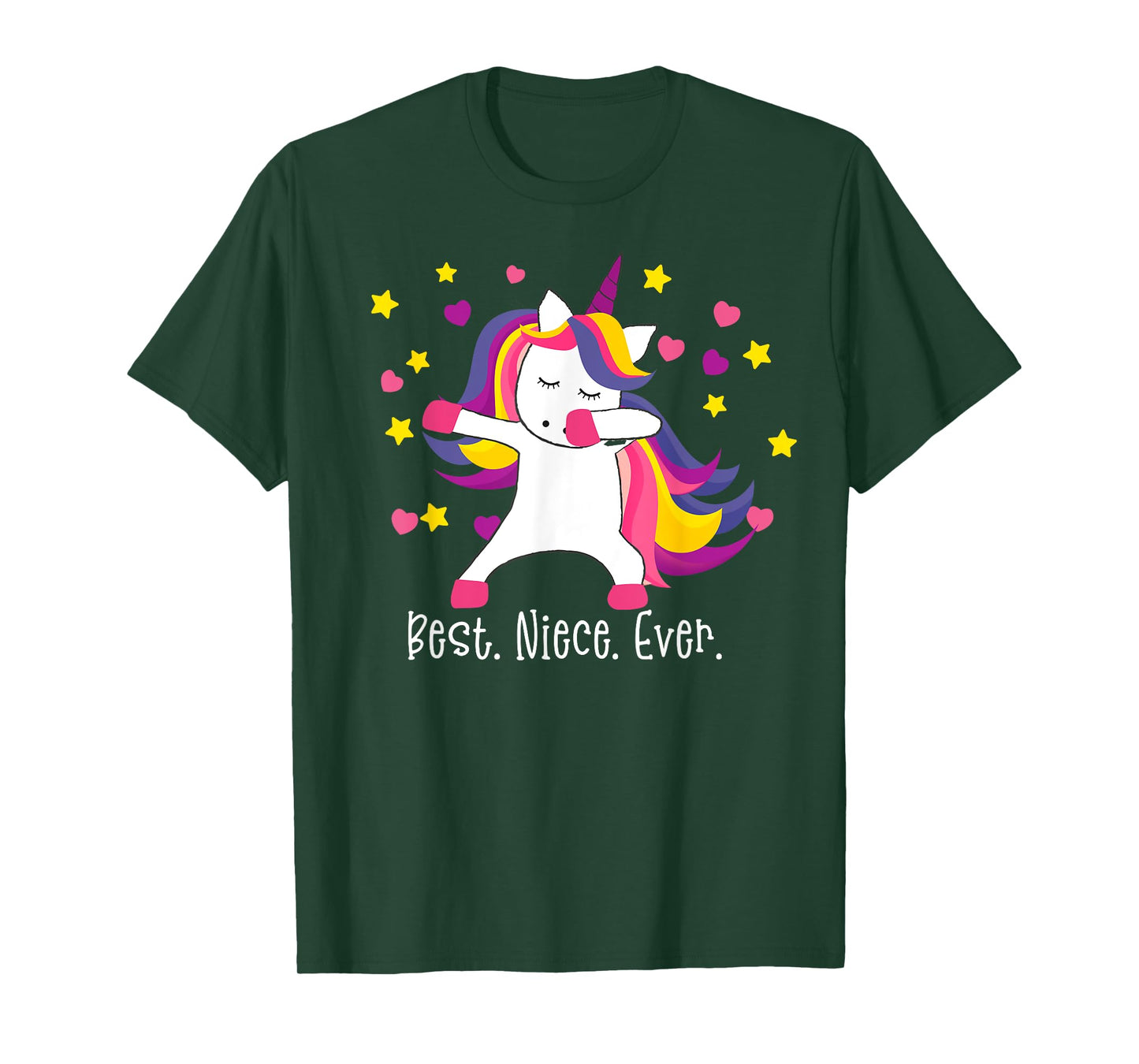 BEST. NIECE. EVER. Dabbing Unicorn Shirt Gift Dabs Matching T-Shirt