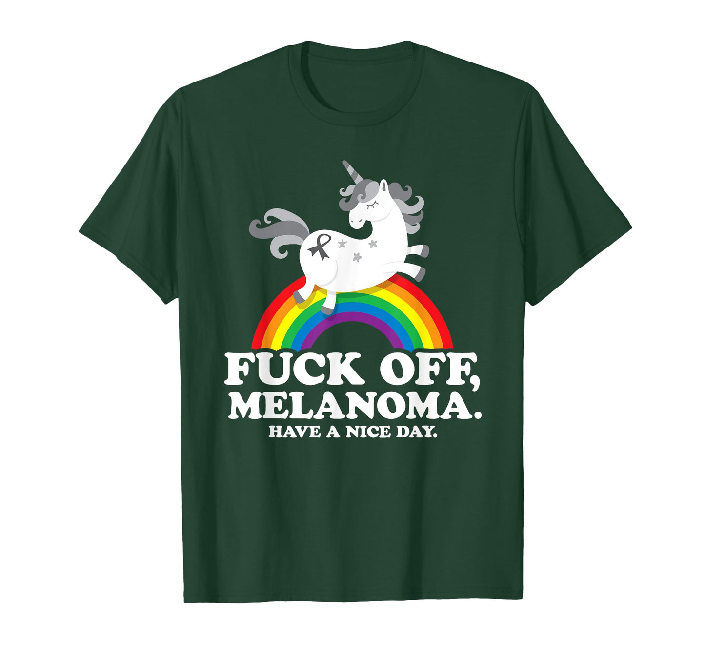 Melanoma Cancer Survivor Shirt | Fuck Melanoma T-Shirt