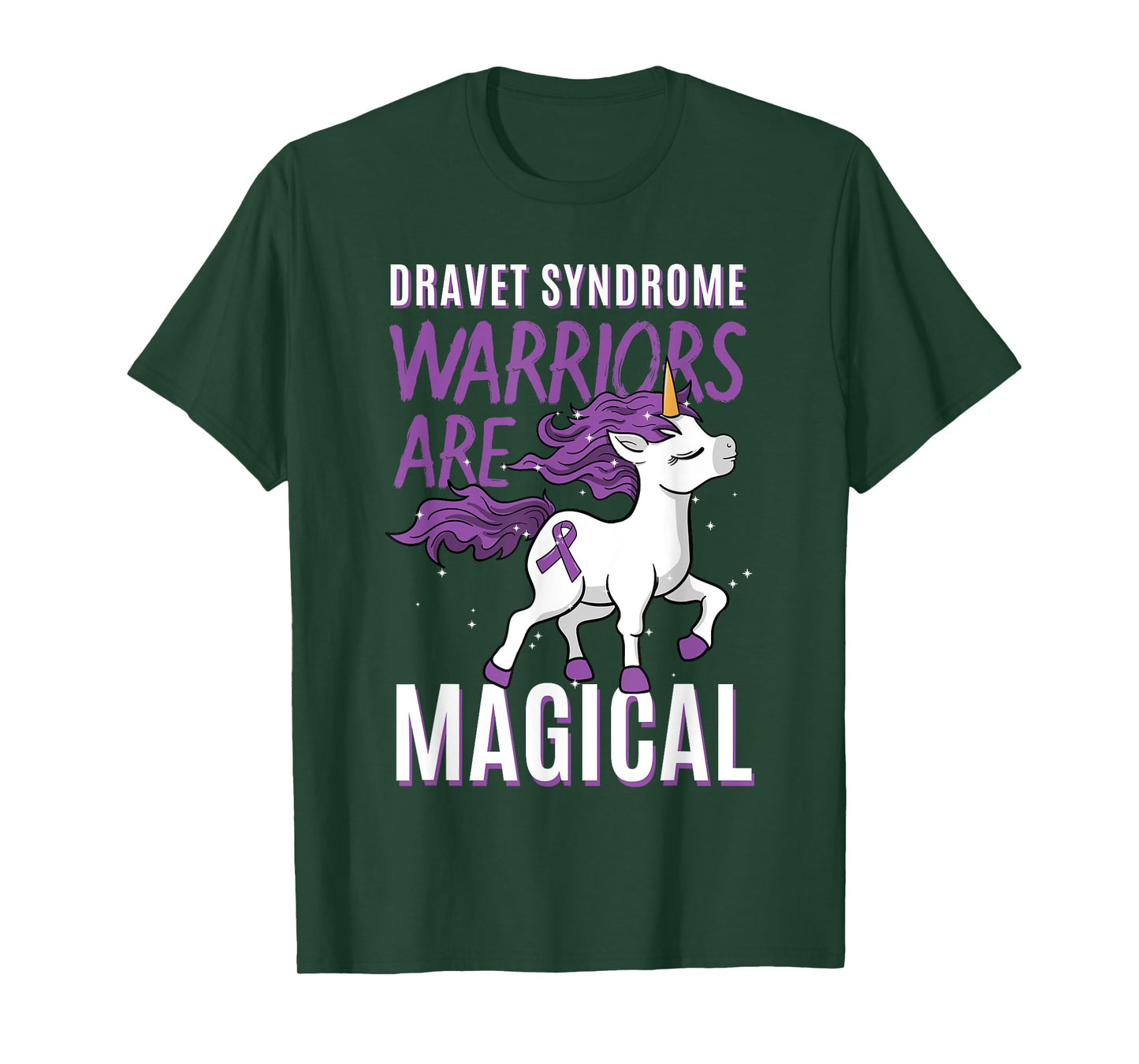 Dravet Syndrome Warrior SMEI Childhood Epilepsy Unicorn SMEB T-Shirt