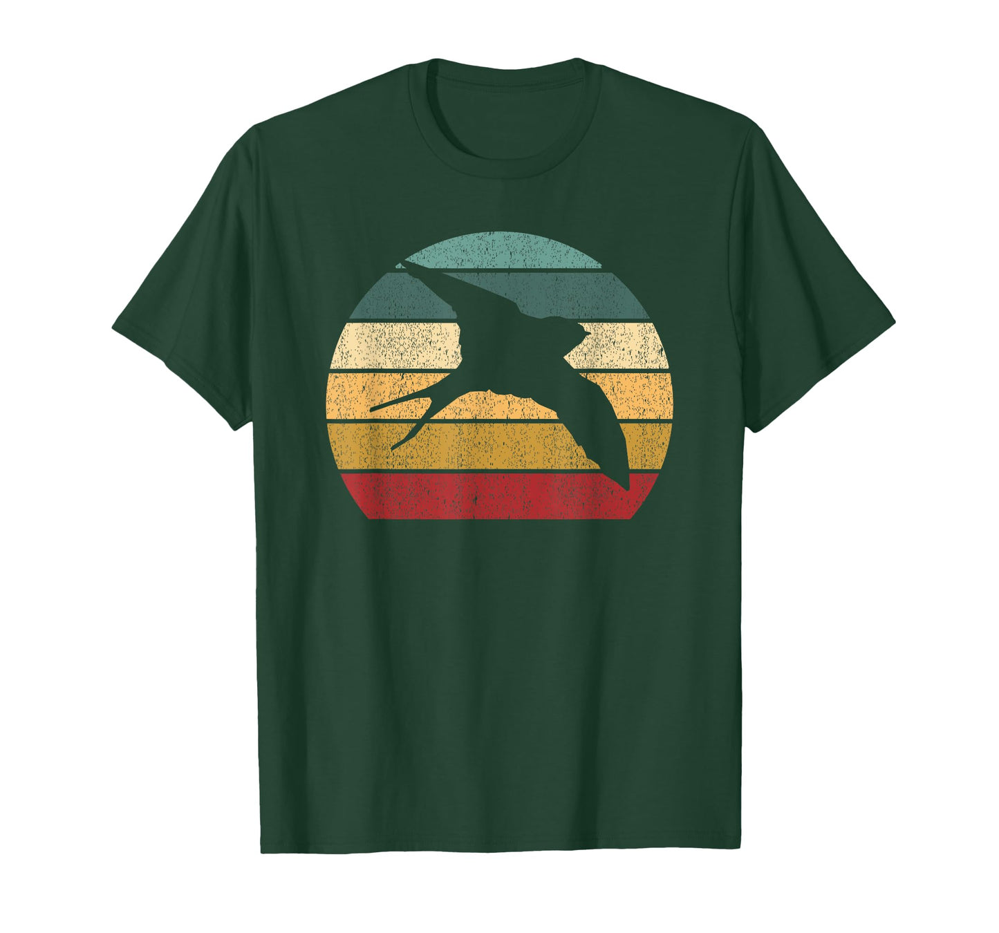 Retro Barn Swallow Bird T-Shirt