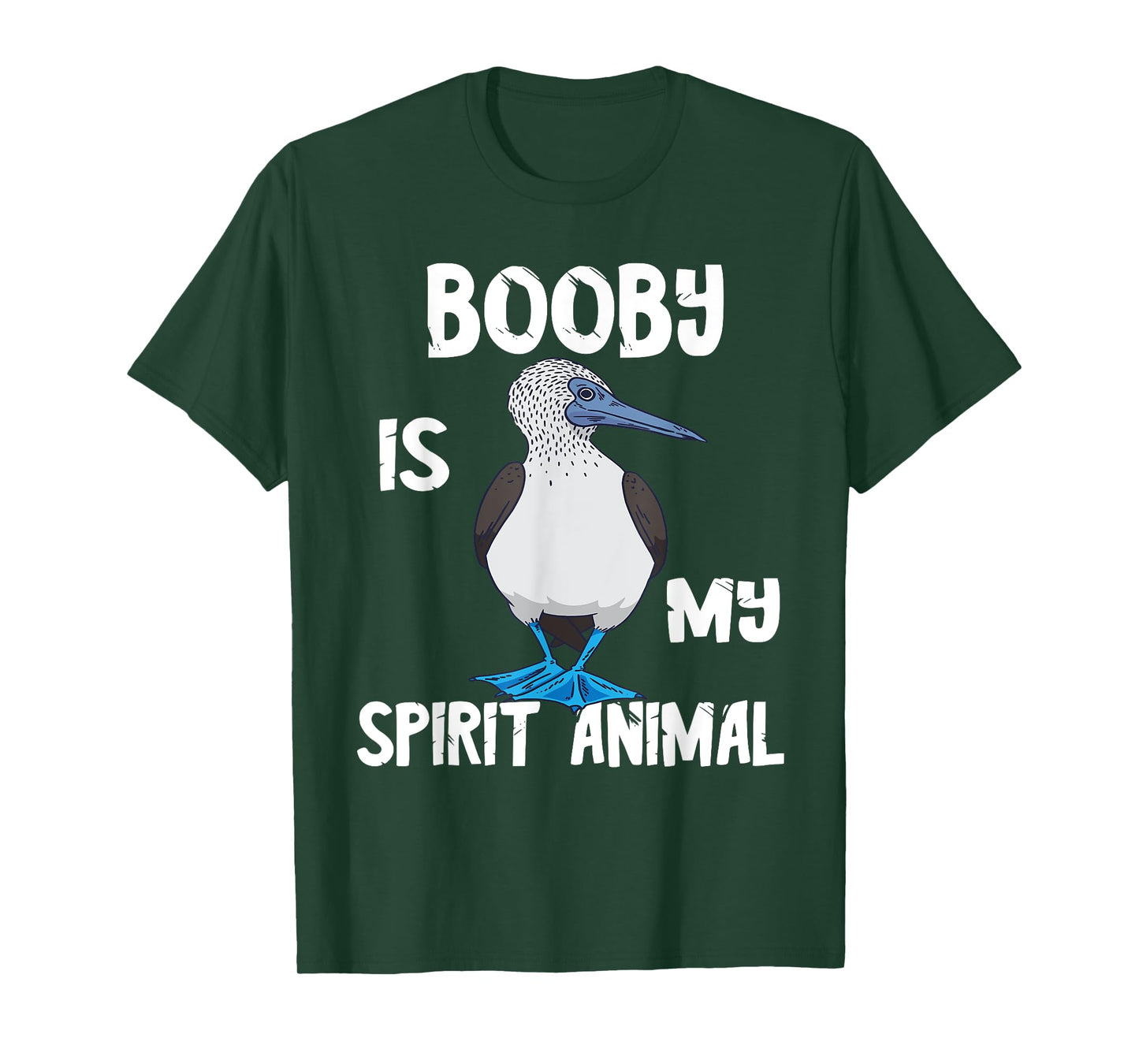 Boobies Bird Blue-Footed Boobies Tropical Sea Bird Lover T-Shirt