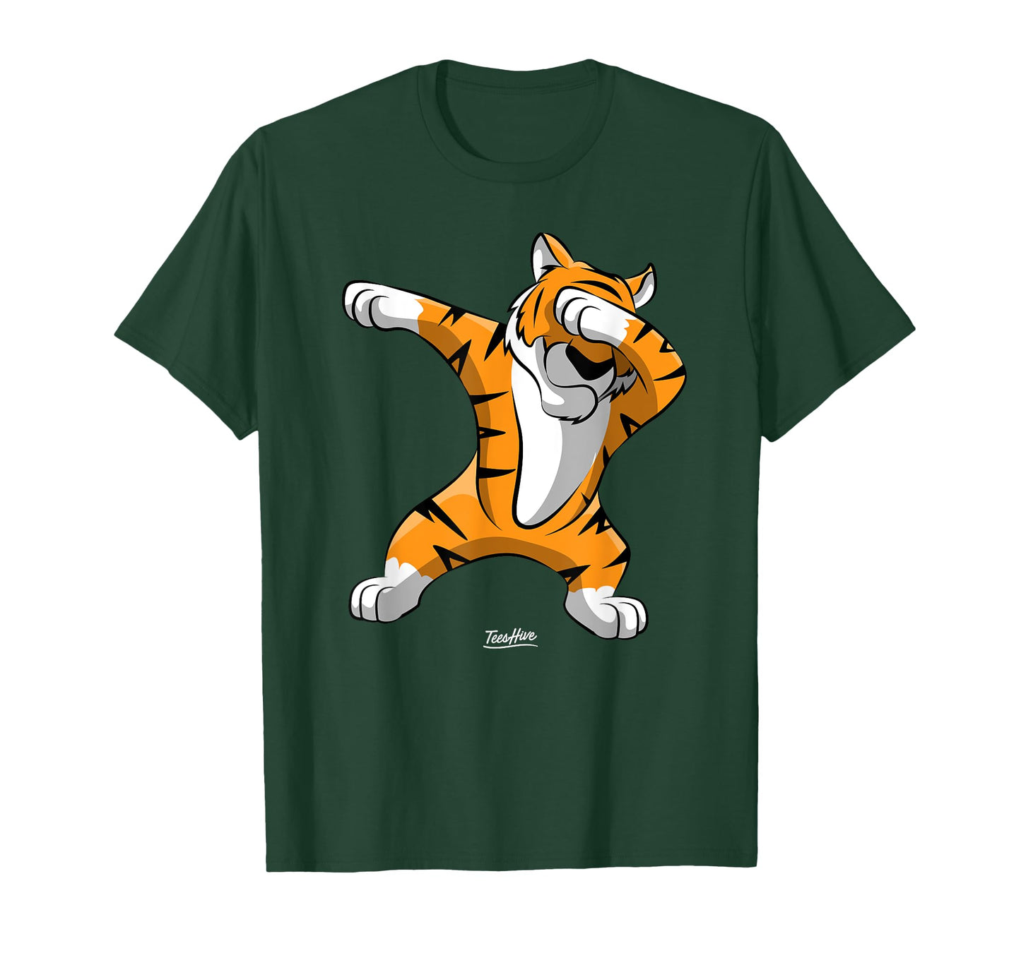 Dabbing Tiger - Boys Tiger T-Shirt