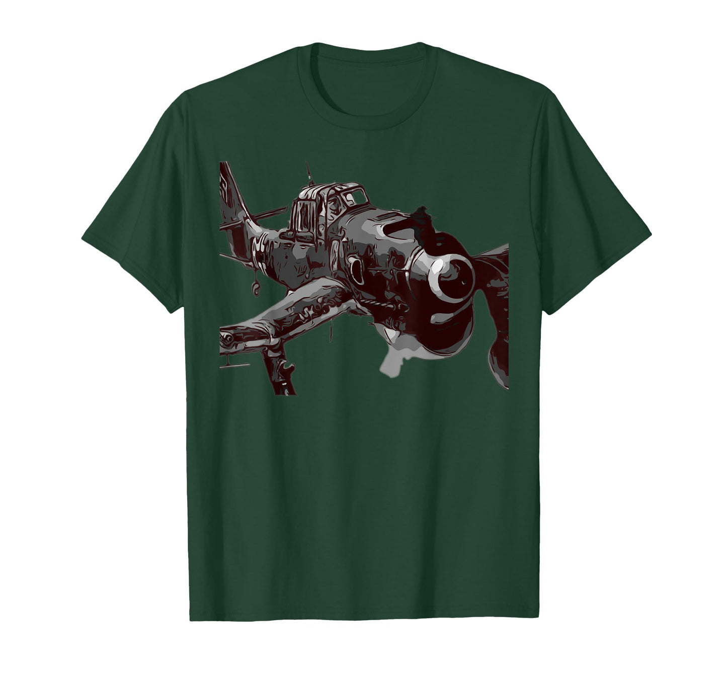 Junkers JU 87 Stuka WW2 Dive Bomber WW2 Warbird Warplane T-Shirt