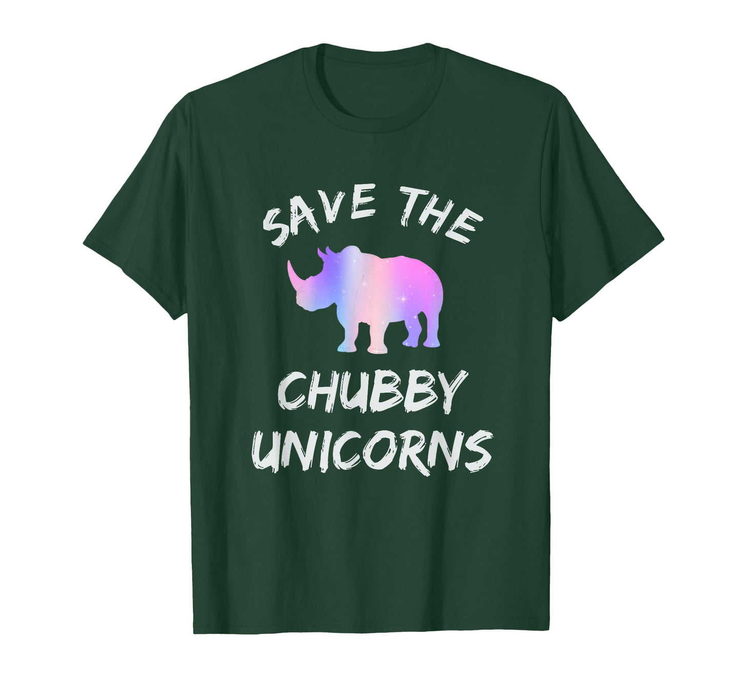 Save the Chubby Unicorns Fat Rhino T-Shirt