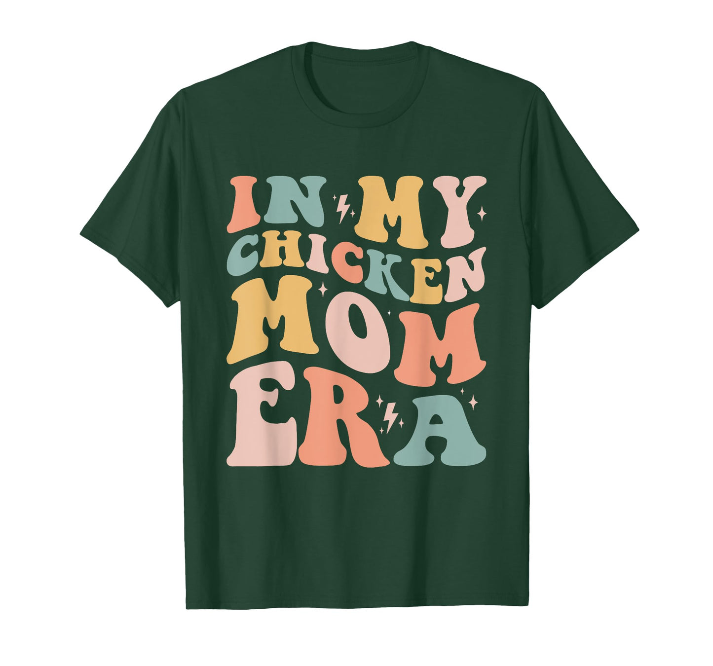 In My Chicken Mom Era Retro T-Shirt