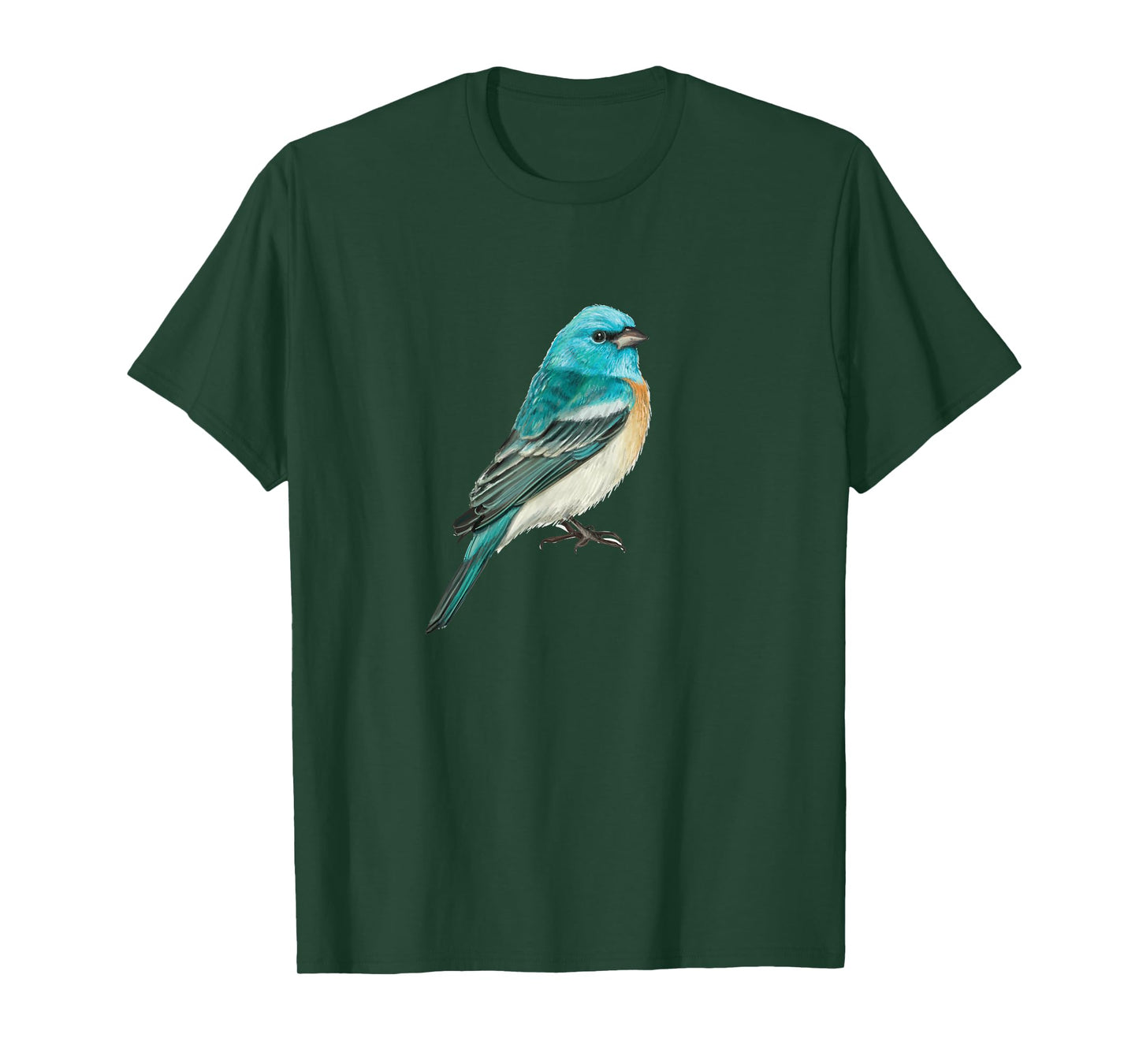 Lazuli Bunting Bird graphic T-Shirt