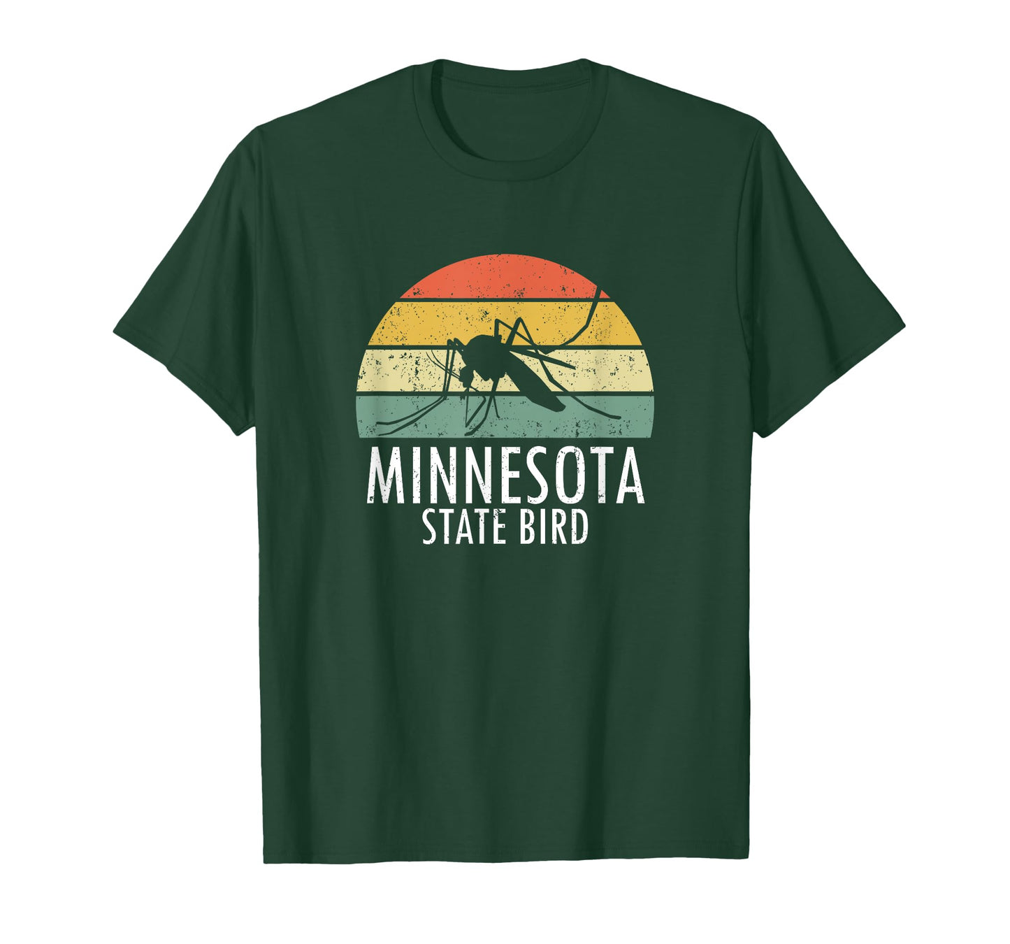 Minnesota Mosquito State Bird Funny Camping Outdoors T-Shirt
