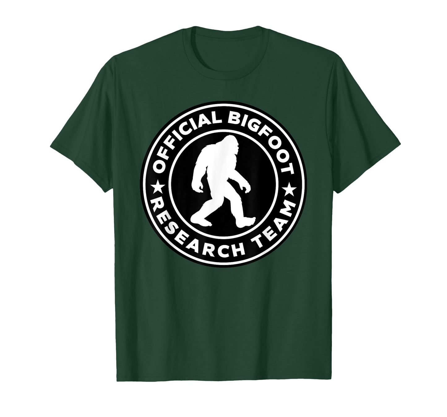 Miftees Halloween Tees Official Bigfoot Research Team T-Shirt