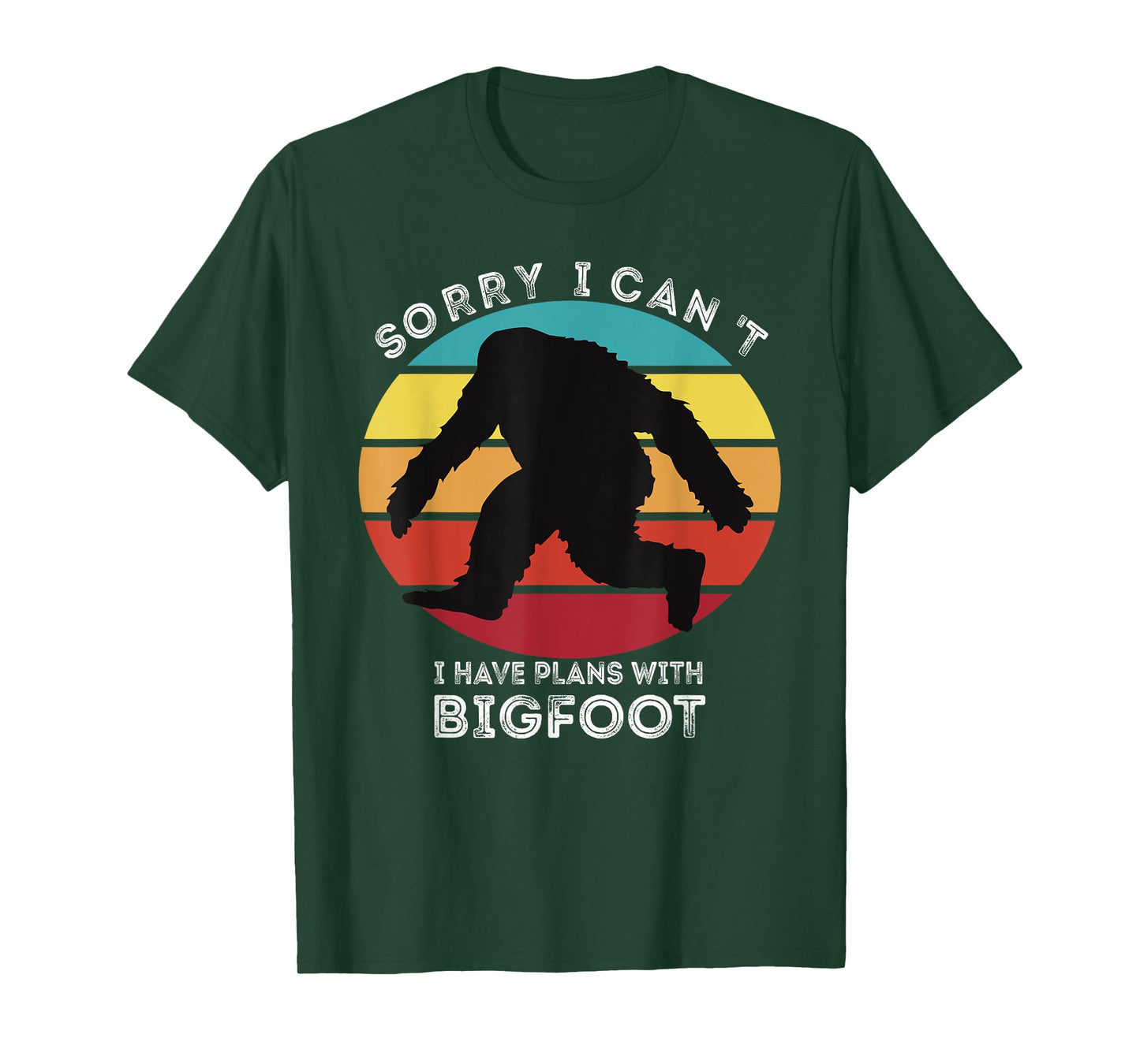 I have Plans With Yeti Sasquatch Men Kids Bigfoot T-Shirt