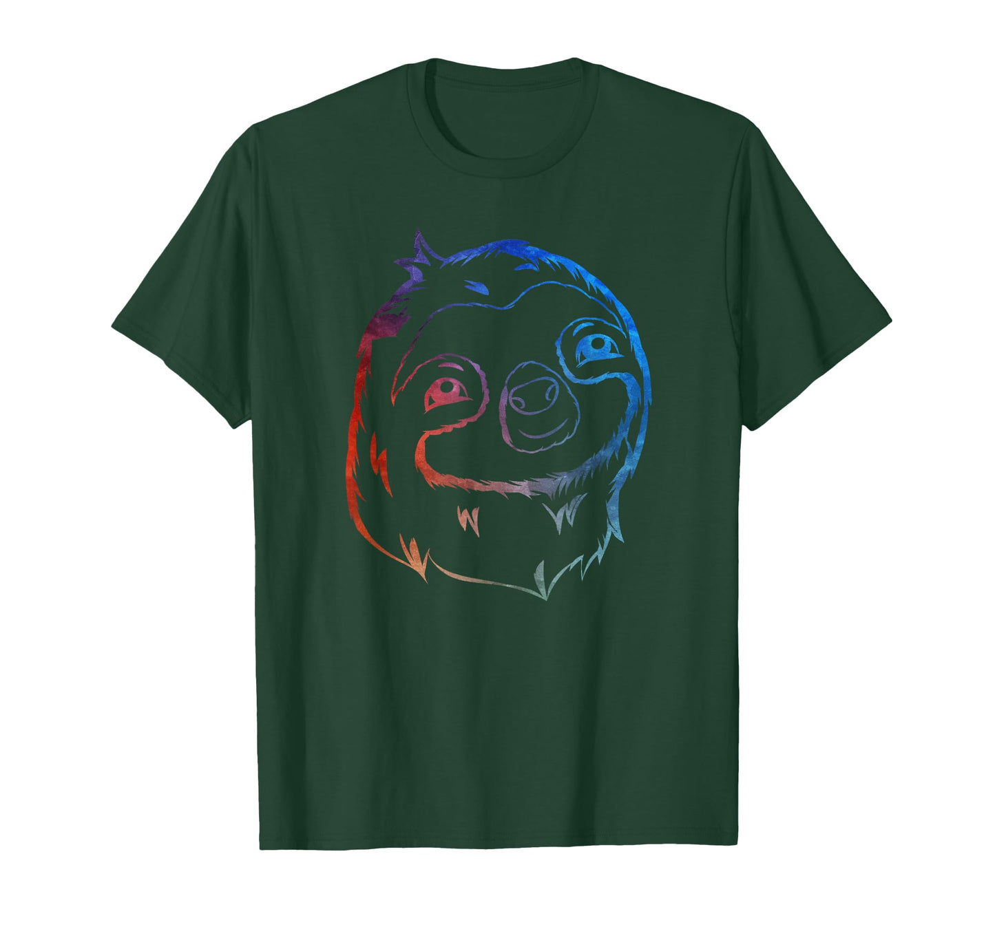 Sloth Art Funny Animal Arboreal Lover Outfit Men Women Kids T-Shirt