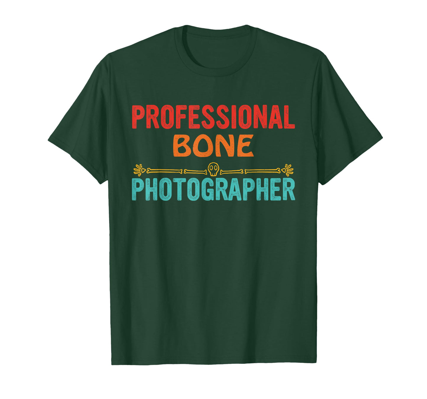 Professional Bone Photographer Vintage Design T-Shirt