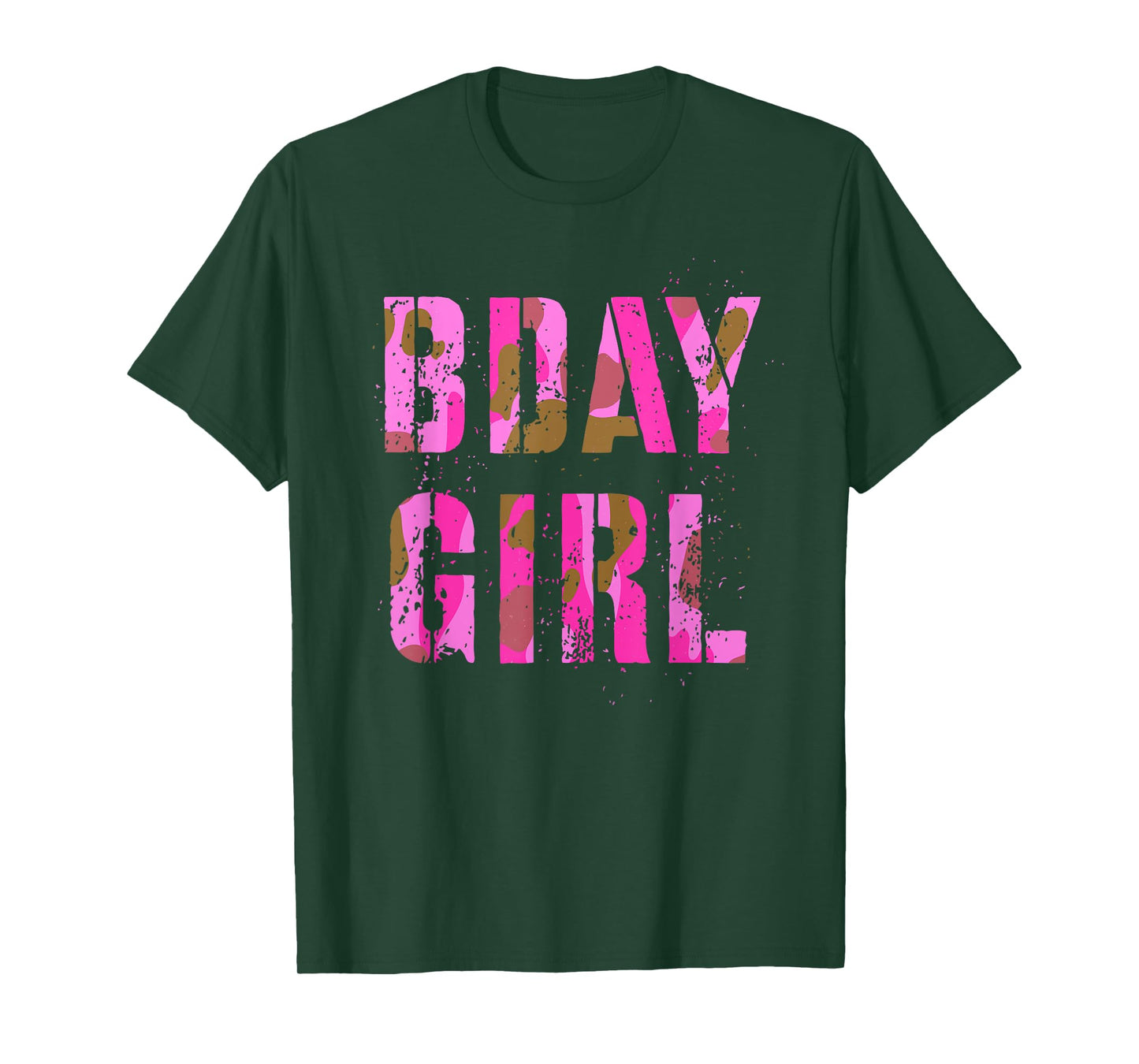 Camouflage Hunter BDAY GIRL Pink Camo Huntress Birthday Mom T-Shirt