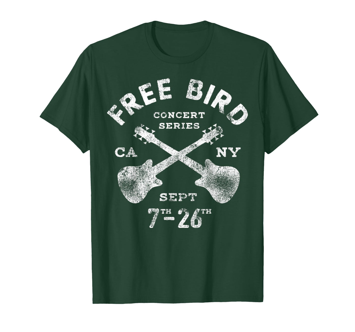 Free Bird Concert Series CA NY T-Shirt