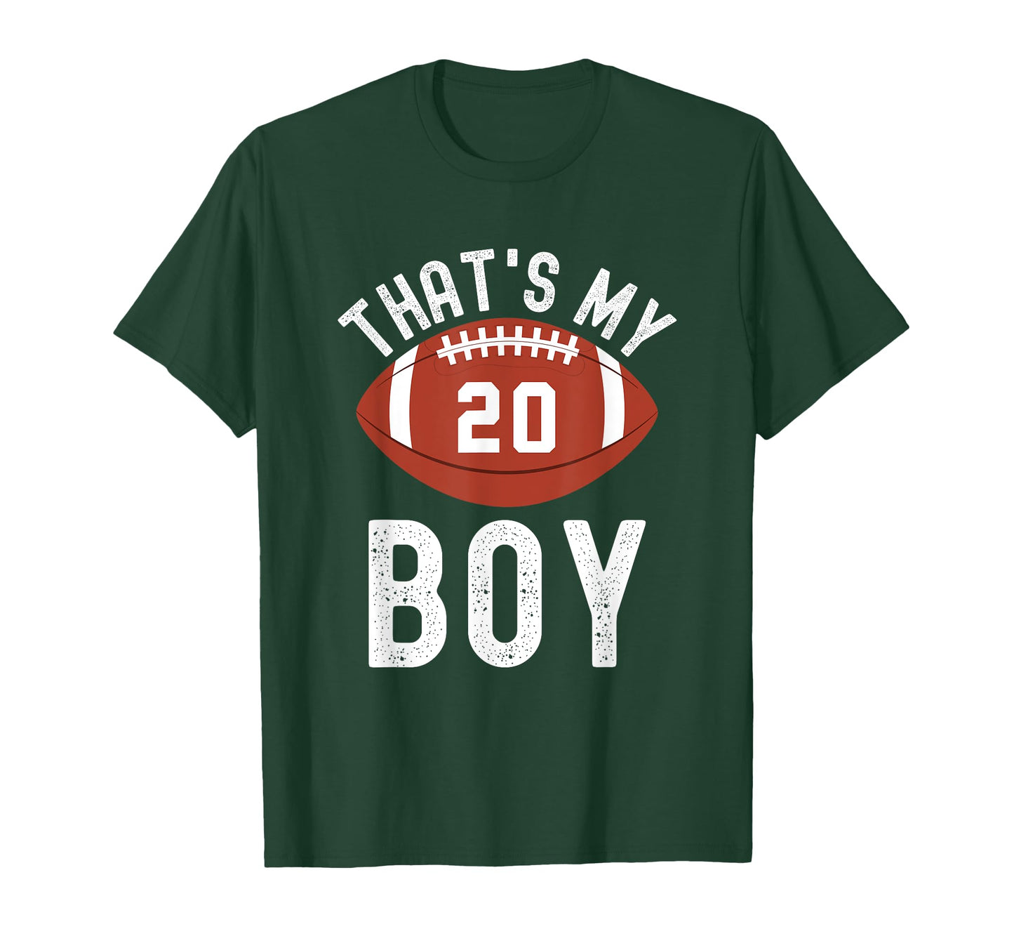 That's My Boy Football Number #20 T-Shirt