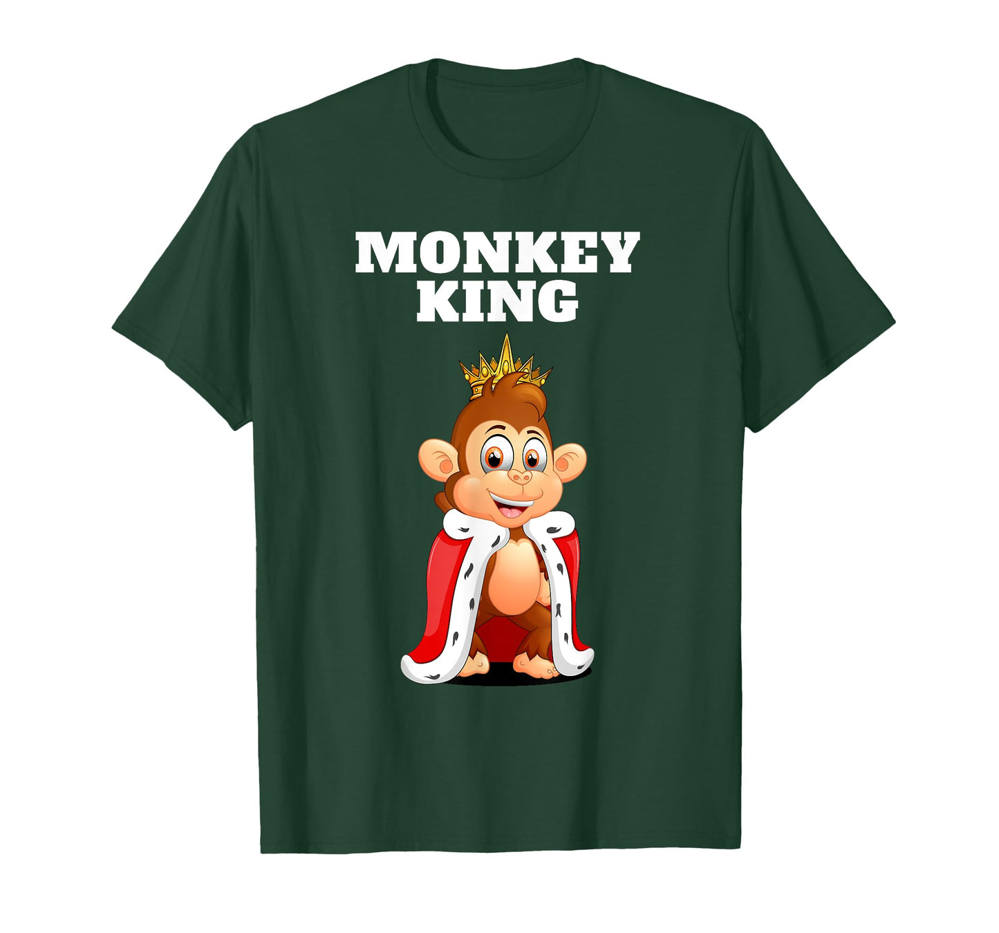 Monkey King | Boys Monkey Tshirt | Mens Monkey T-Shirt