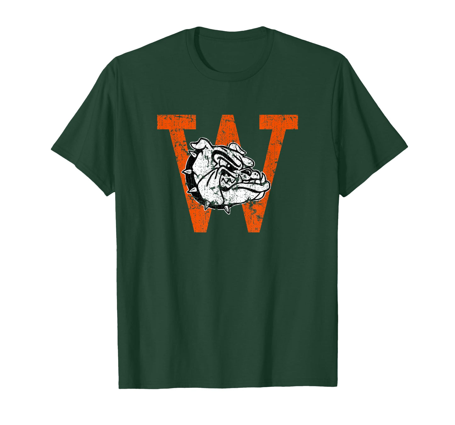 Wayne Bulldogs Mascot Lettermark T-Shirt