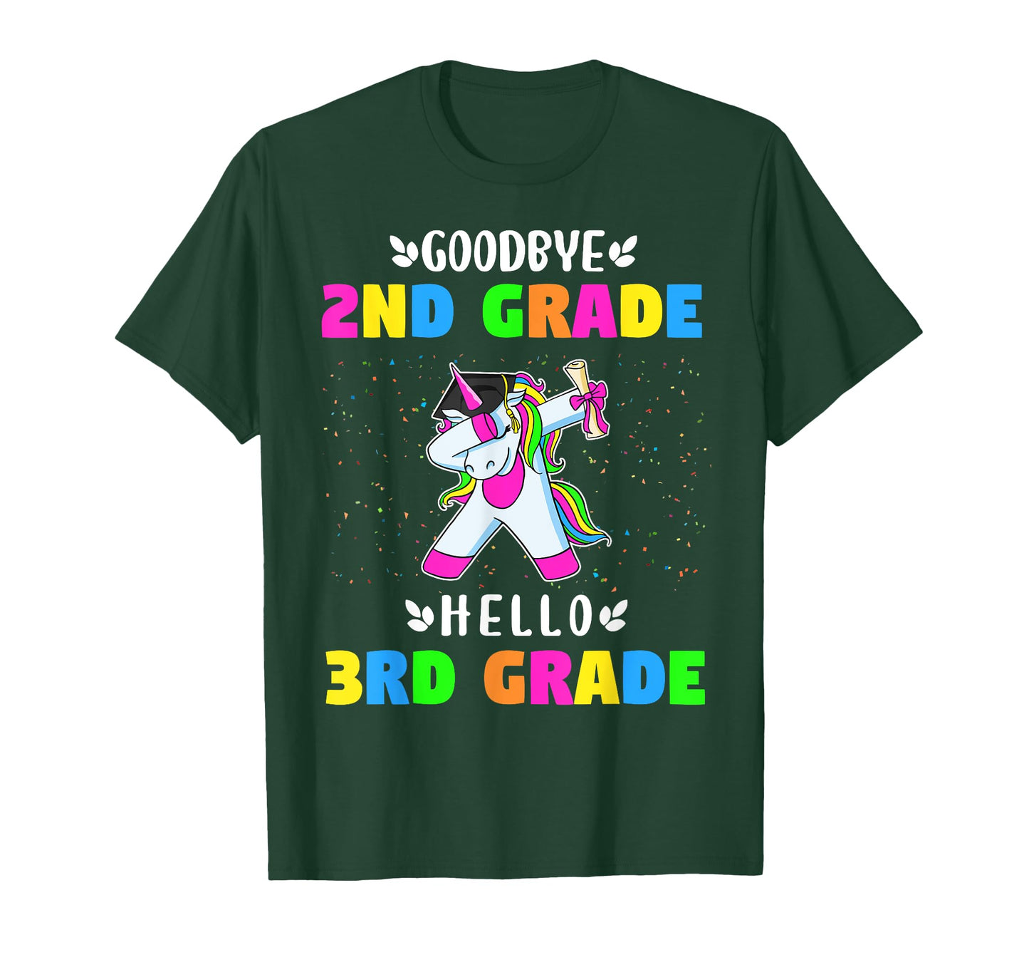 Goodbye Second Grade Hello Third Grade T-Shirt
