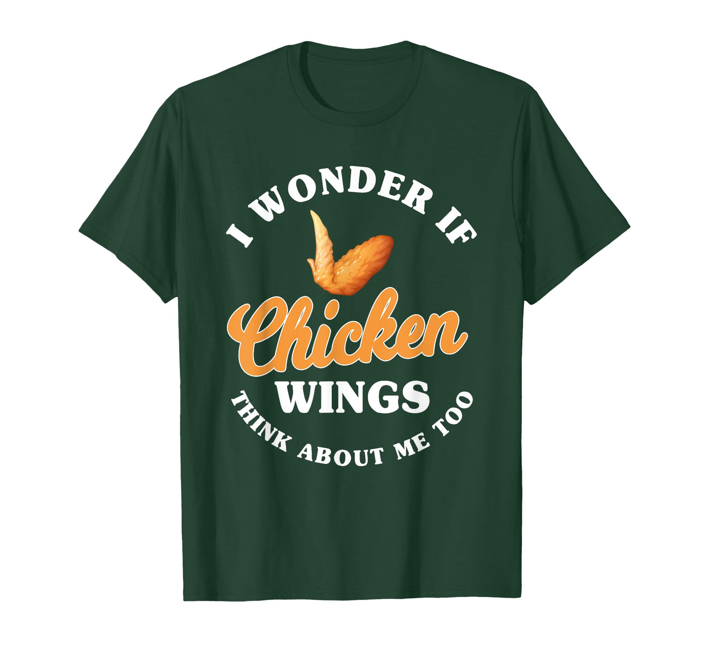 Funny Chicken Wings Saying Hot Wing Fast Food T-Shirt