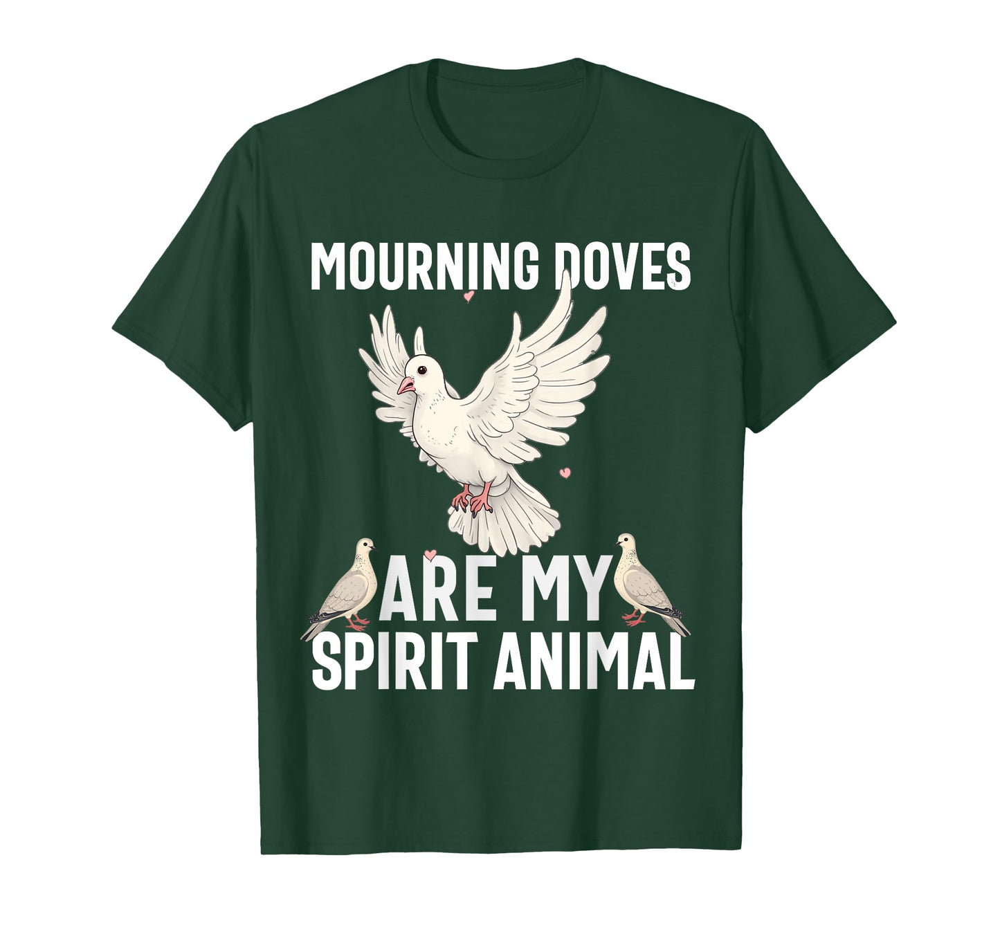 Mourning Dove Bird Lover Women Men Girl Boys Turtle Dove T-Shirt