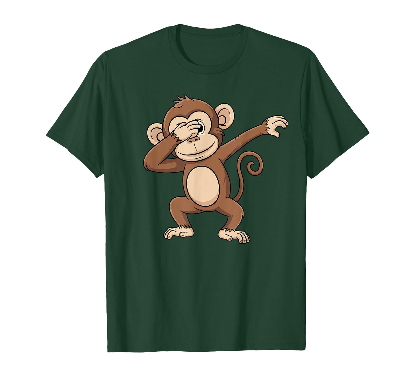 Dabbing Monkey Dab Animal Graphic Boys Girls Women Kids T-Shirt