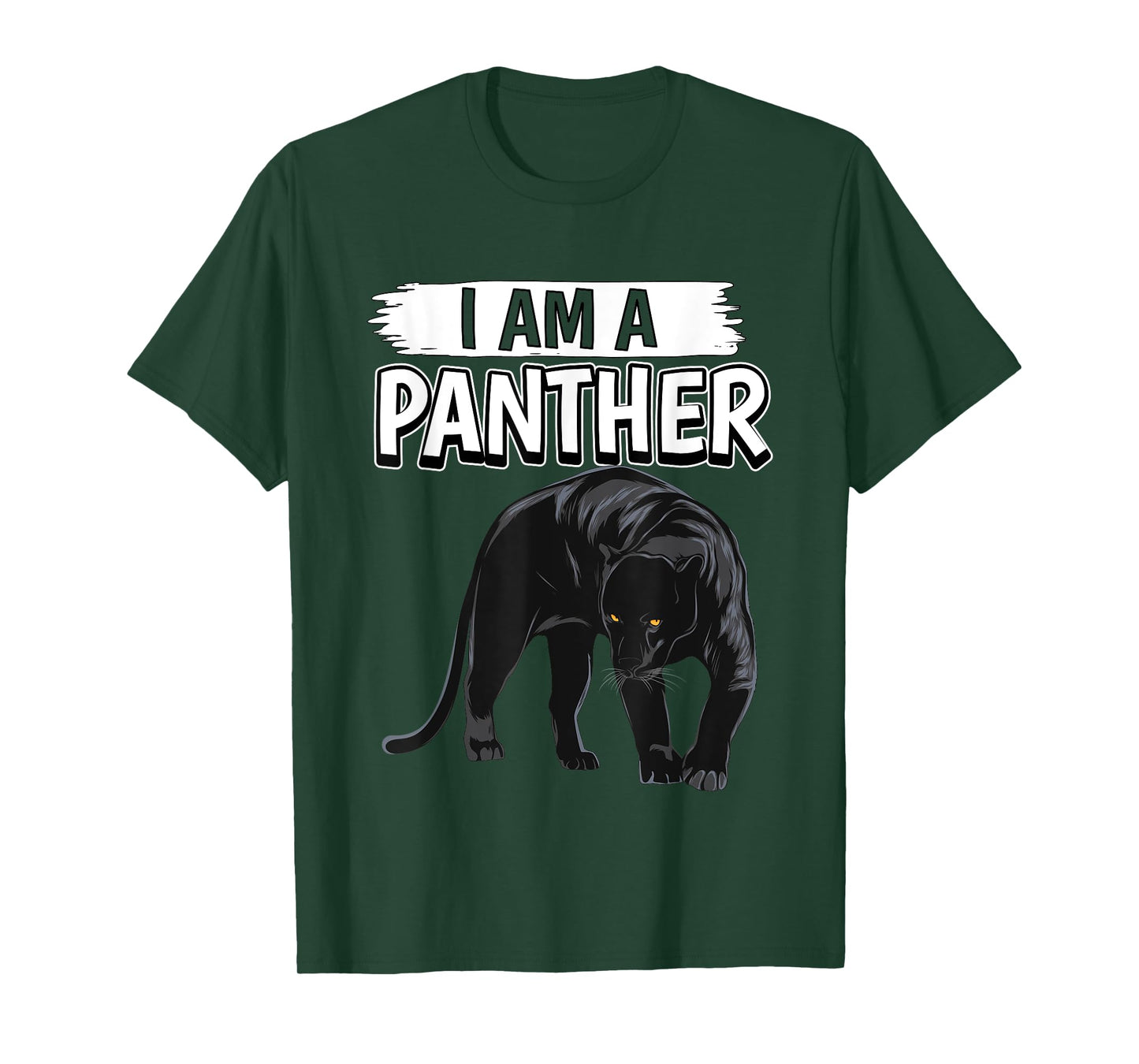 Panthers Quote Wildcat I Am A Panther T-Shirt