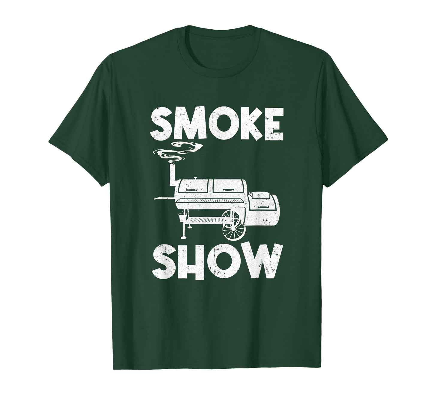 Smoke Show Funny Bbq Smoker Grilling Meat Smoking Grill T-Shirt