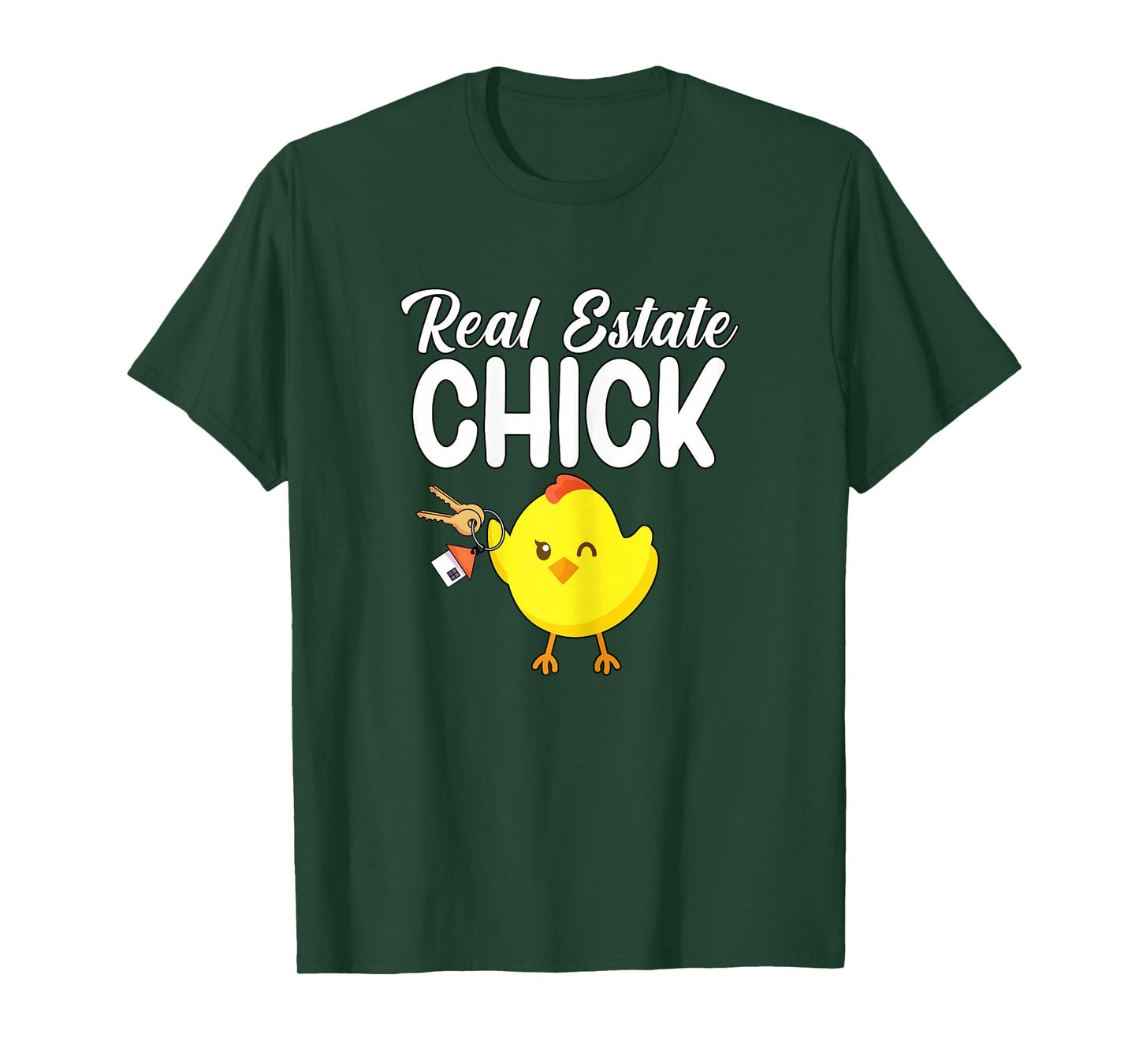 Real estate chick Real Estate Agent Gifts Womens Realtor T-Shirt , Black , Small
