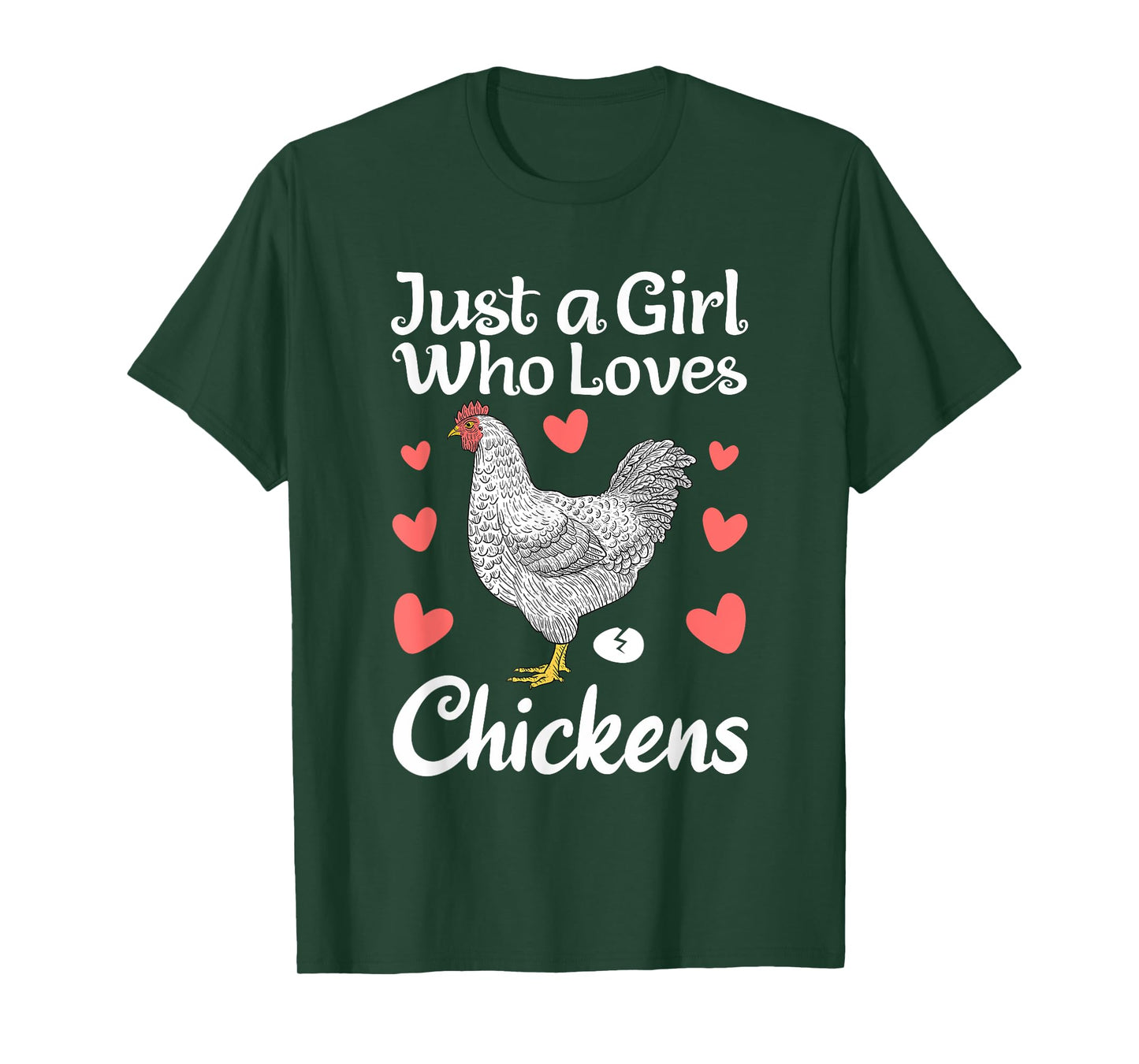 Best Chicken For Women Girls Rooster Poultry Chicken Farmer T-Shirt
