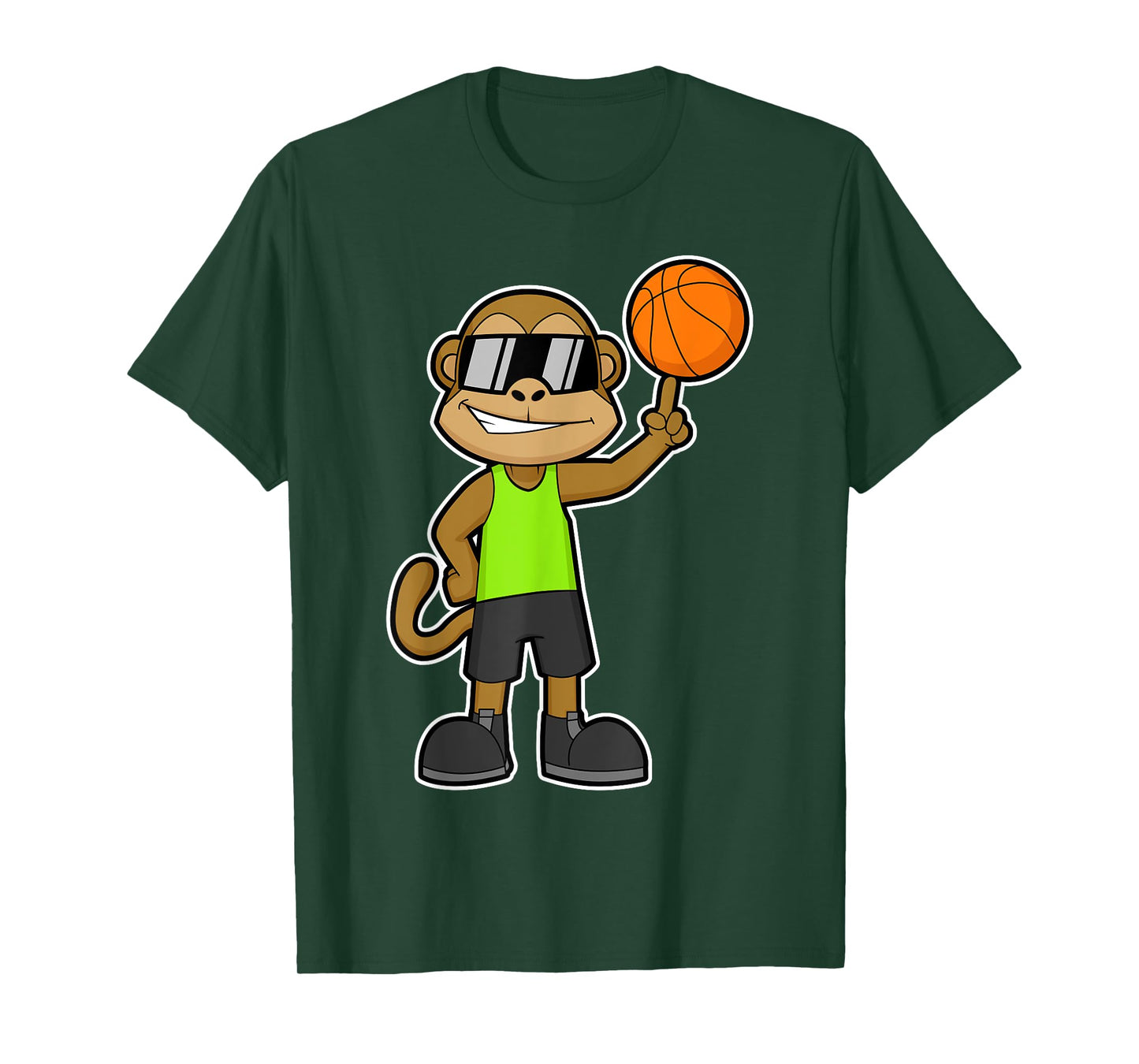 Monkey Basketball player Basketball Sports T-Shirt