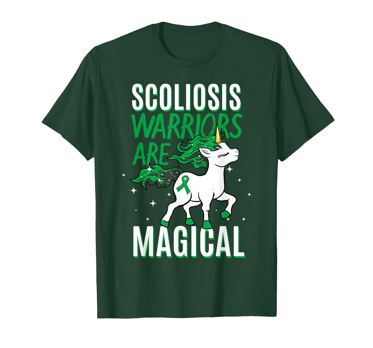 Scoliosis Warriors Are Magical Scoliosis Scoliometer T-Shirt