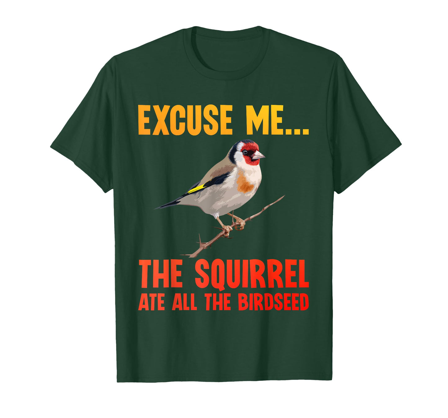 Bird Art For Men Women Kid Bird Watching Birding Birdwatcher T-Shirt