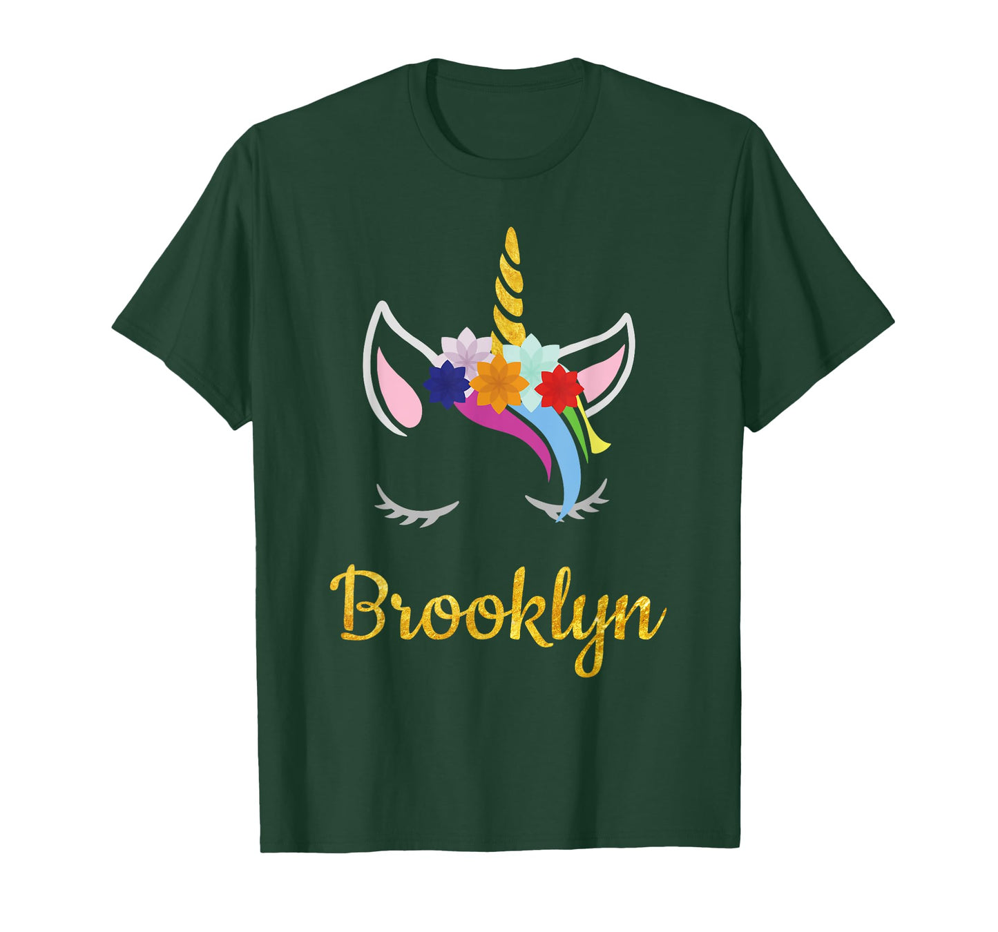 Brooklyn Unicorn Name Shirt for Brooklyn T-Shirt