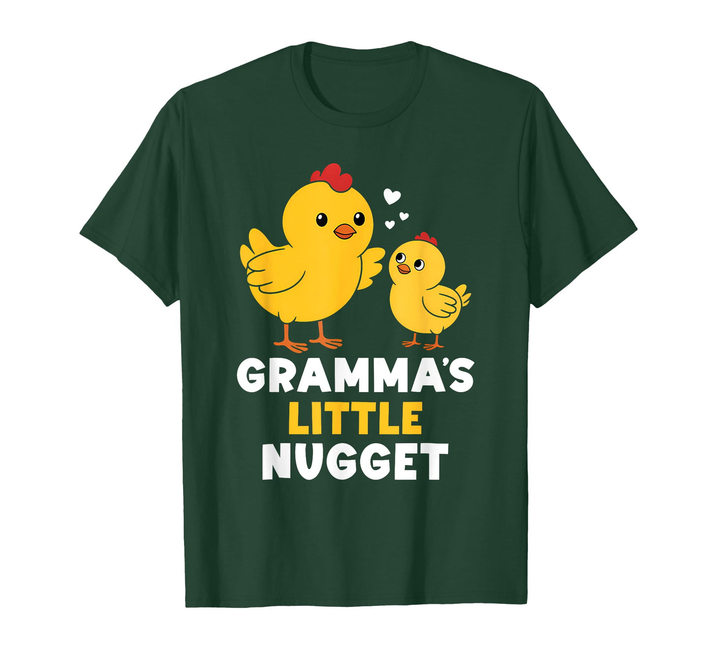 Funny Gramma and Nugget Chicken Gramma’s Grandchild T-Shirt