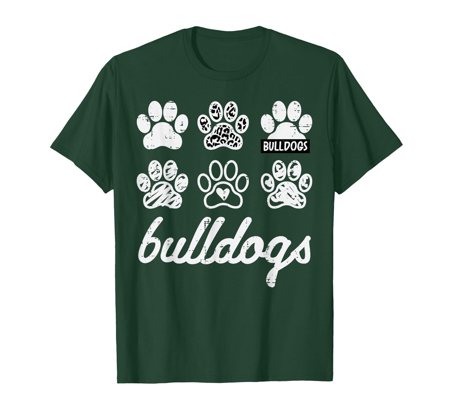 Bulldog Girls Youth Boys Teen Kids Men Women T-Shirt