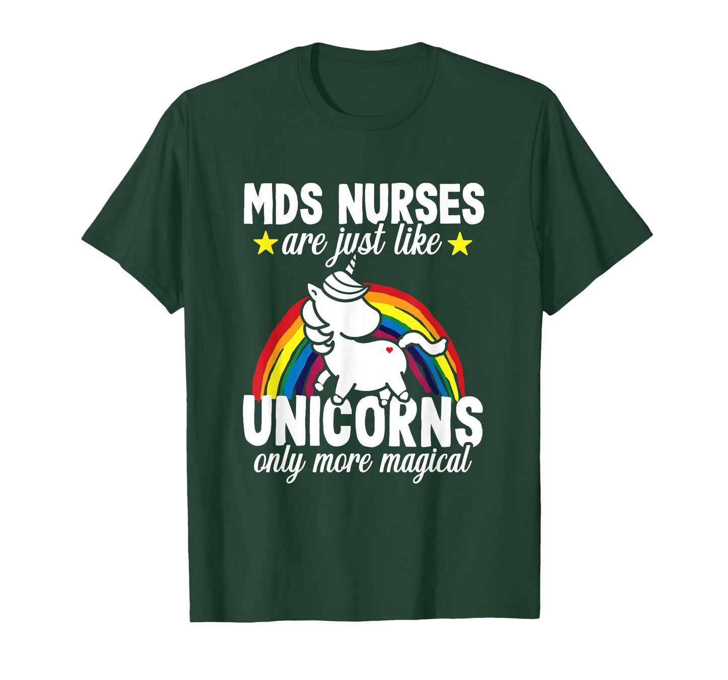 Funny Unicorn MDS Nurse Medical Geriatric Nursing RN T-Shirt