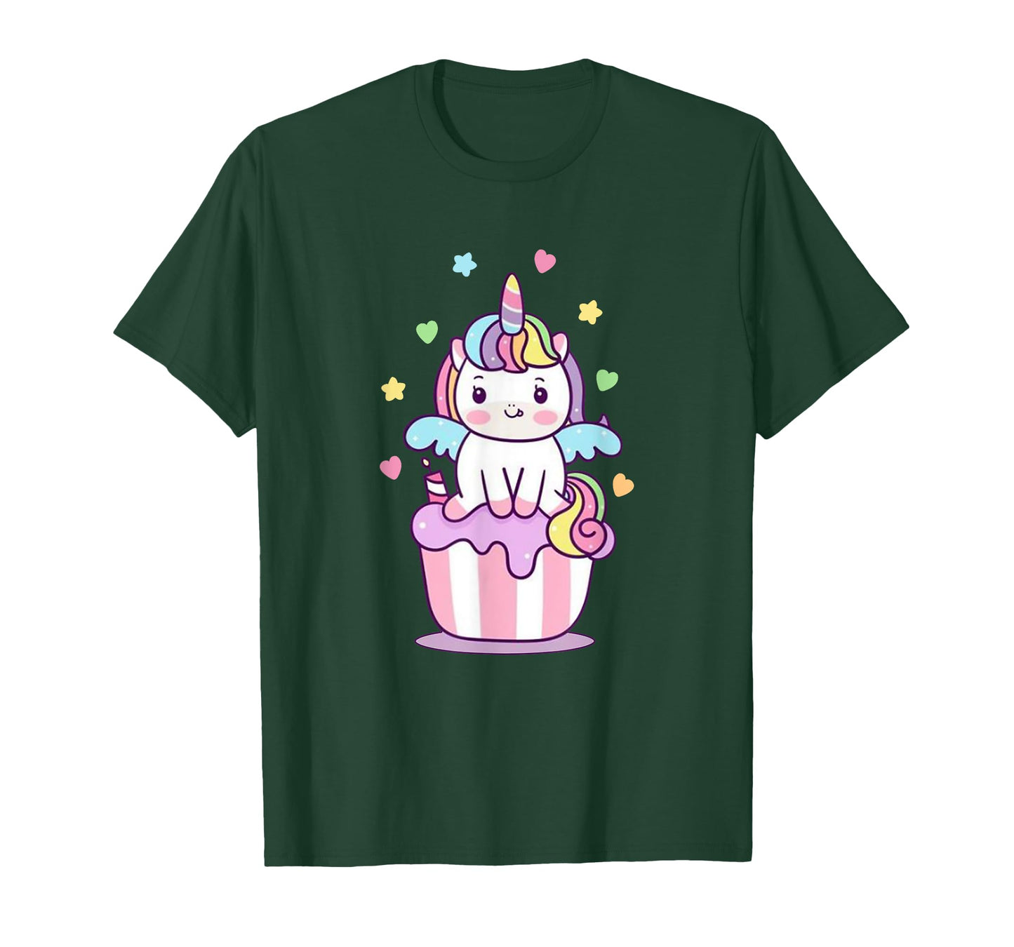 Funny Unicorn T Shirt Boys Girls Kids Rainbow Gifts T-Shirt